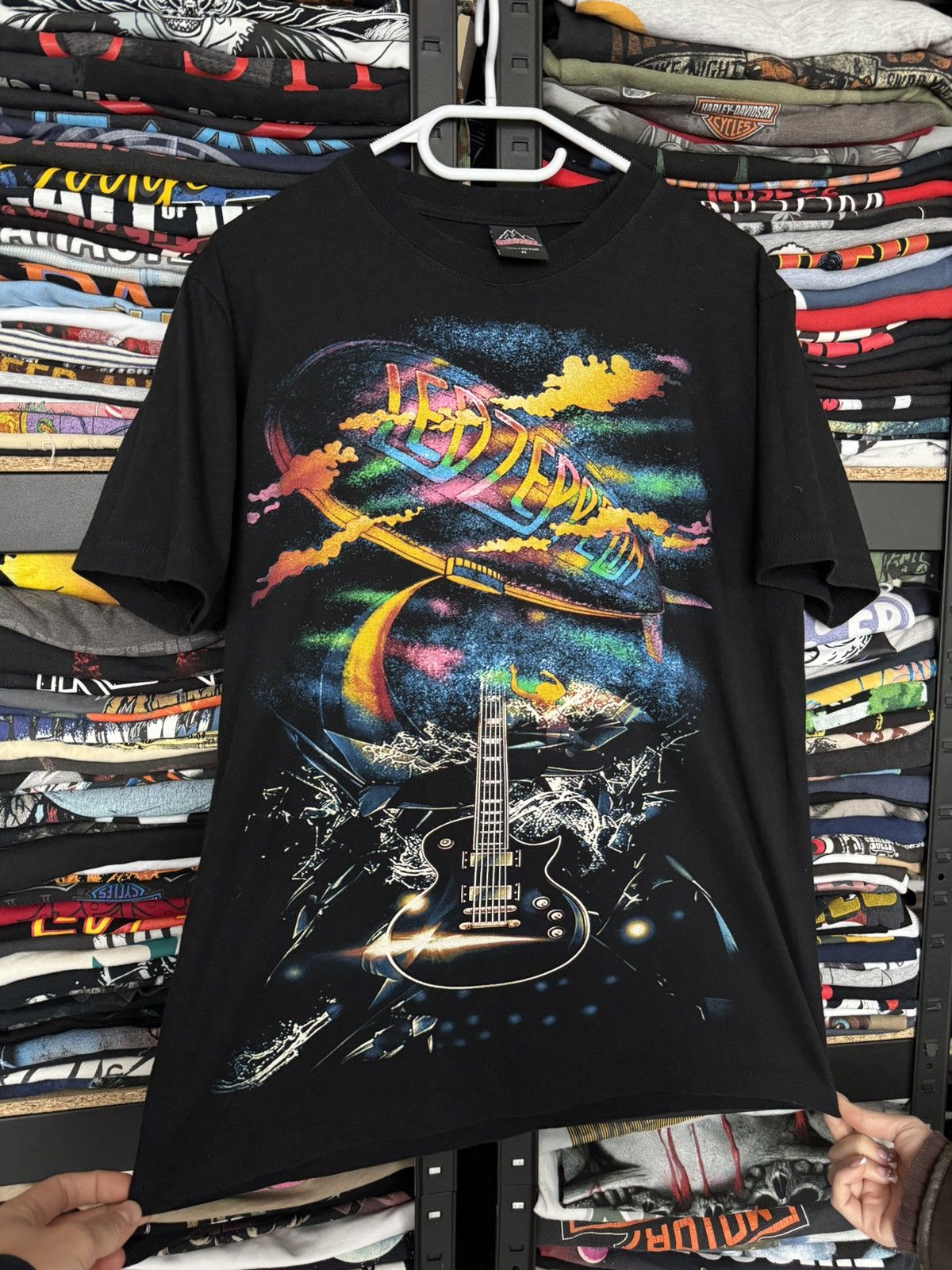 Led Zeppelin Led Zeppelin rock tee vintage 00s big logo Size US M / EU 48-50 / 2 - 3 Thumbnail