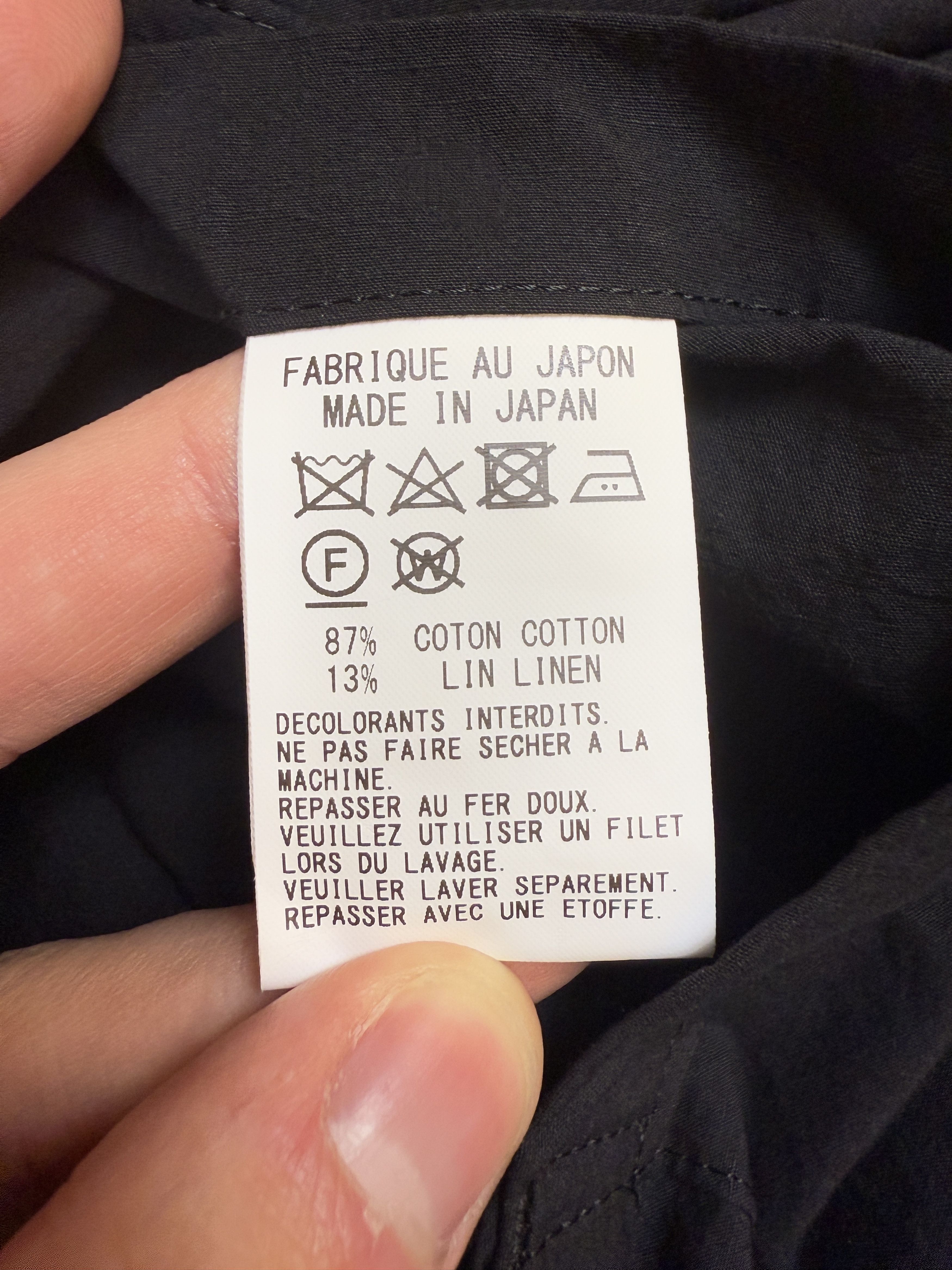 Yohji Yamamoto $1350 NWT Yohji Yamamoto Y's O-Flap Duster Coat Size US S / EU 44-46 / 1 - 9 Thumbnail