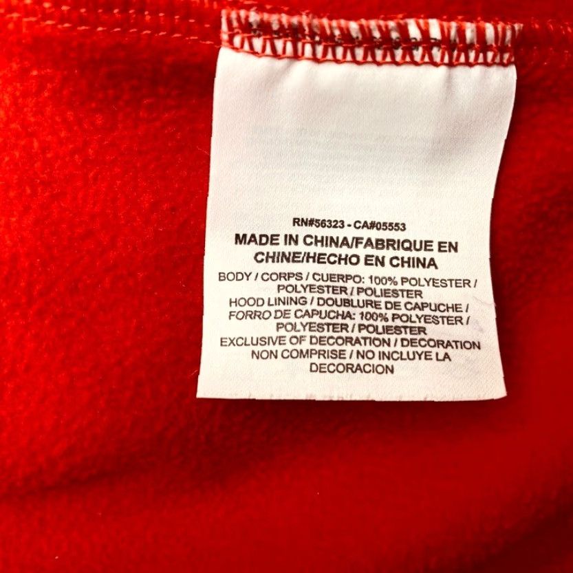 Nike VINTAGE Nike Dri-Fit Hoodie Mens Large Red Pullover Sweatshirt Nike Words Chest 8081 Size US L / EU 52-54 / 3 - 7 Thumbnail