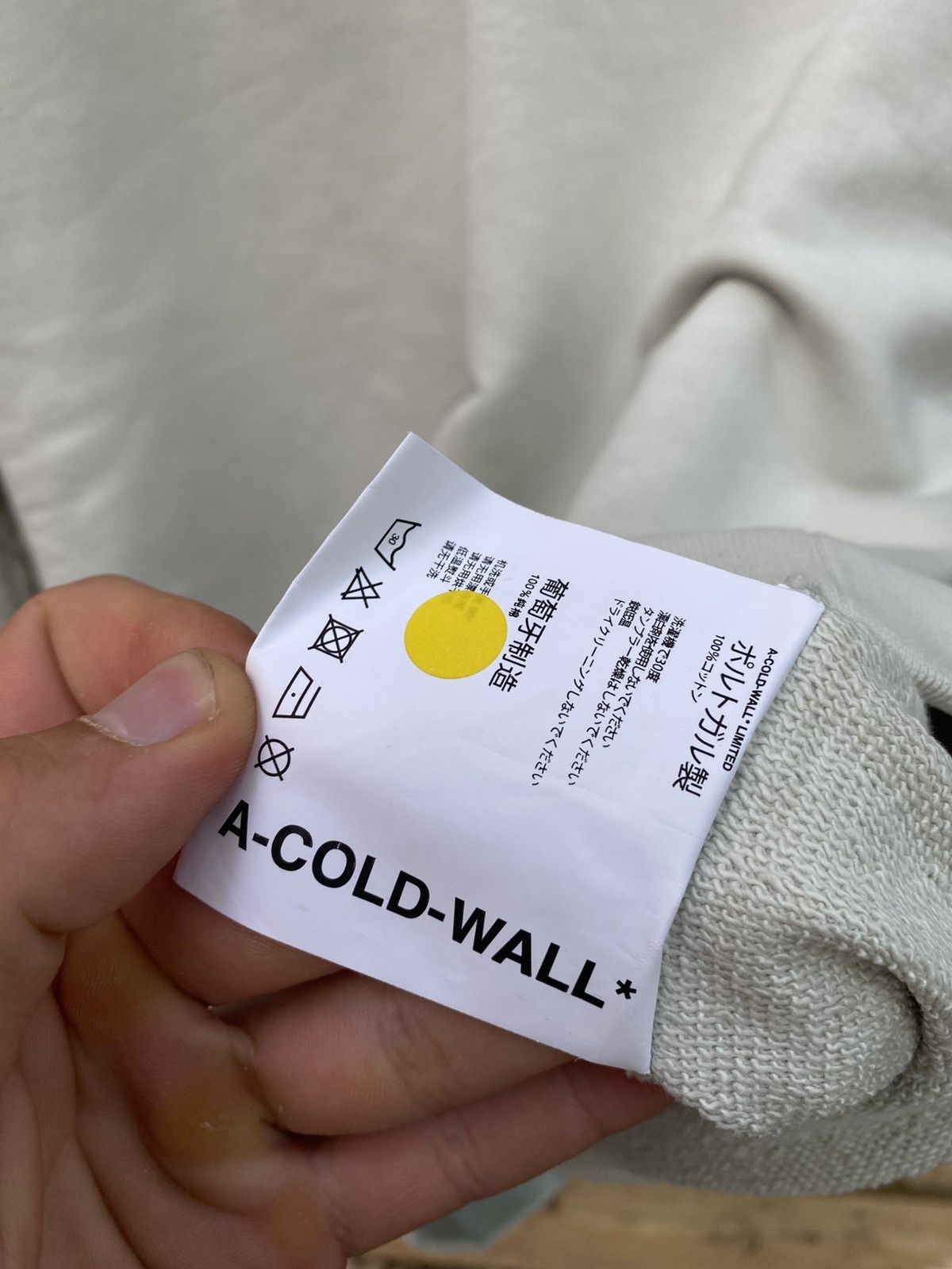 A-COLD-WALL* A Cold Wall Back Embroided Logo Sweatshirt Size US S / EU 44-46 / 1 - 8 Thumbnail