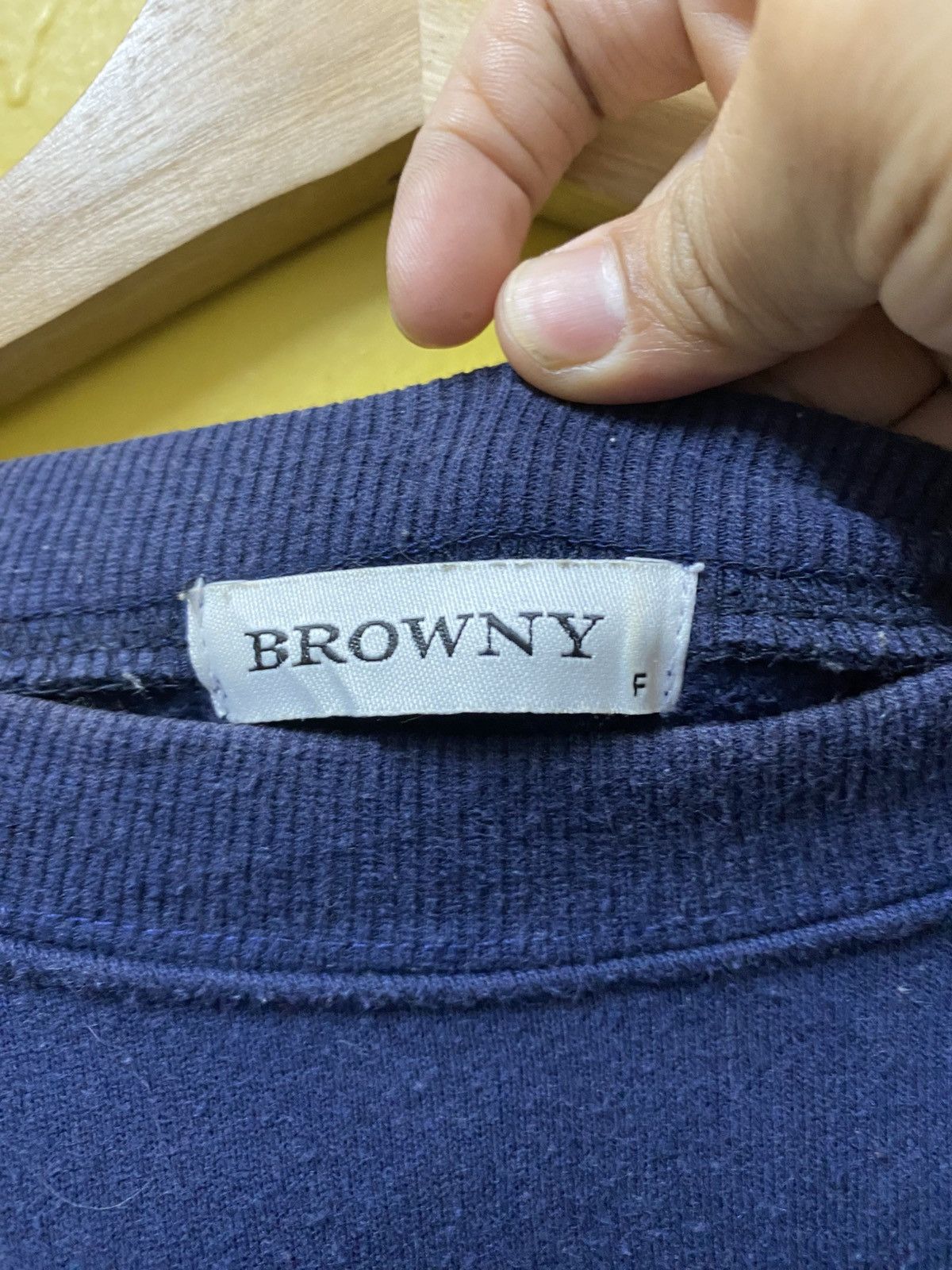 The Unbranded Brand Rouse Browny Sweatshirt Crewneck Tee Size L / US 10 / IT 46 - 4 Thumbnail