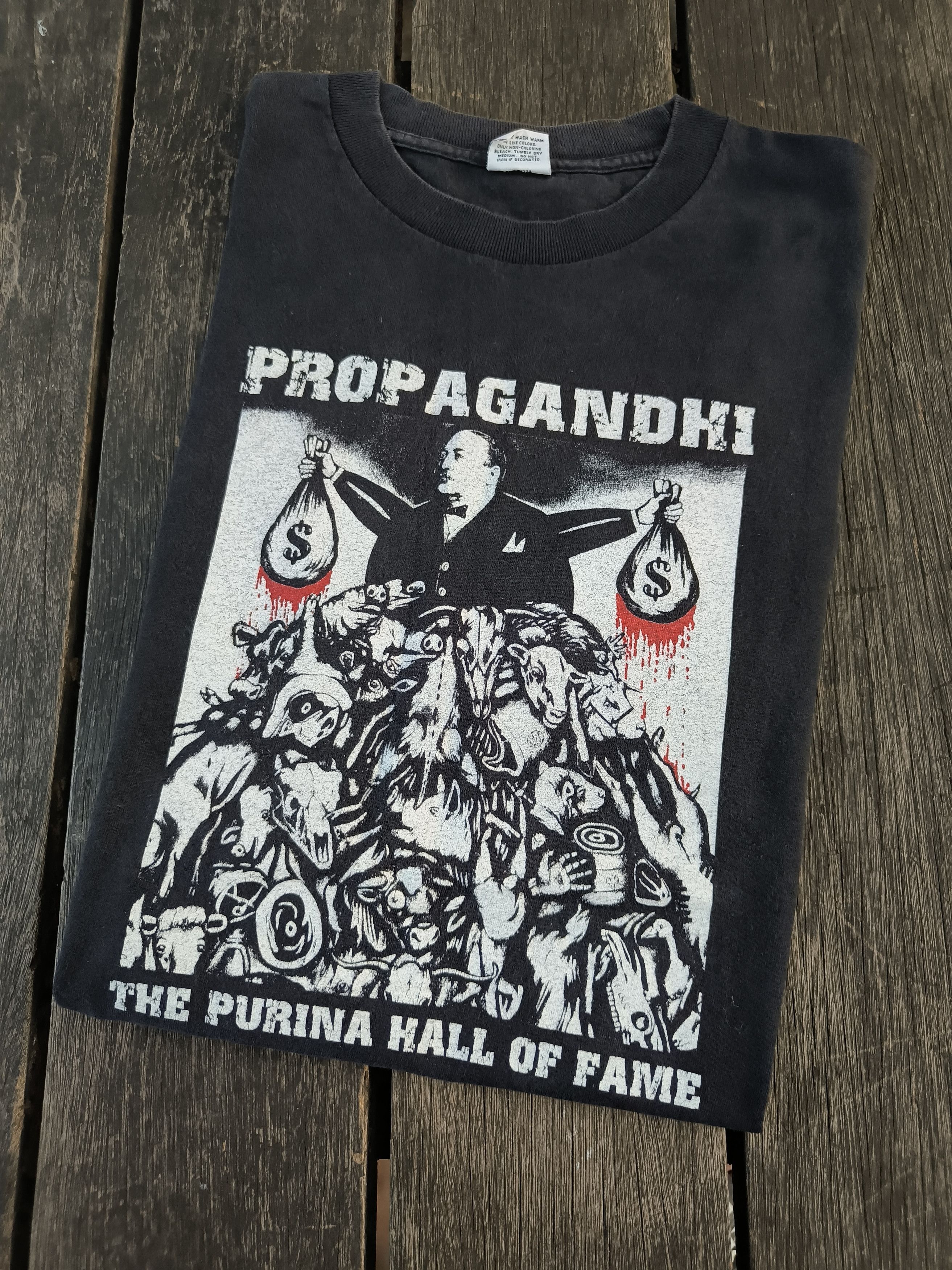 Band Tees Vintage Propagandhi "The purina hall of fame" shirt Size US L / EU 52-54 / 3 - 1 Thumbnail