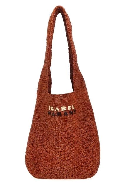 Isabel Marant ISABEL MARANT Praia Brown Raffia Shoulder Bag Auth Size ONE SIZE - 1 Thumbnail