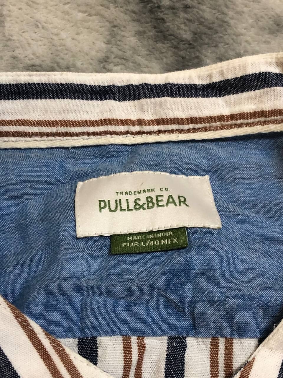 Pull & Bear Pull And Bear casual shirt Size US L / EU 52-54 / 3 - 3 Thumbnail