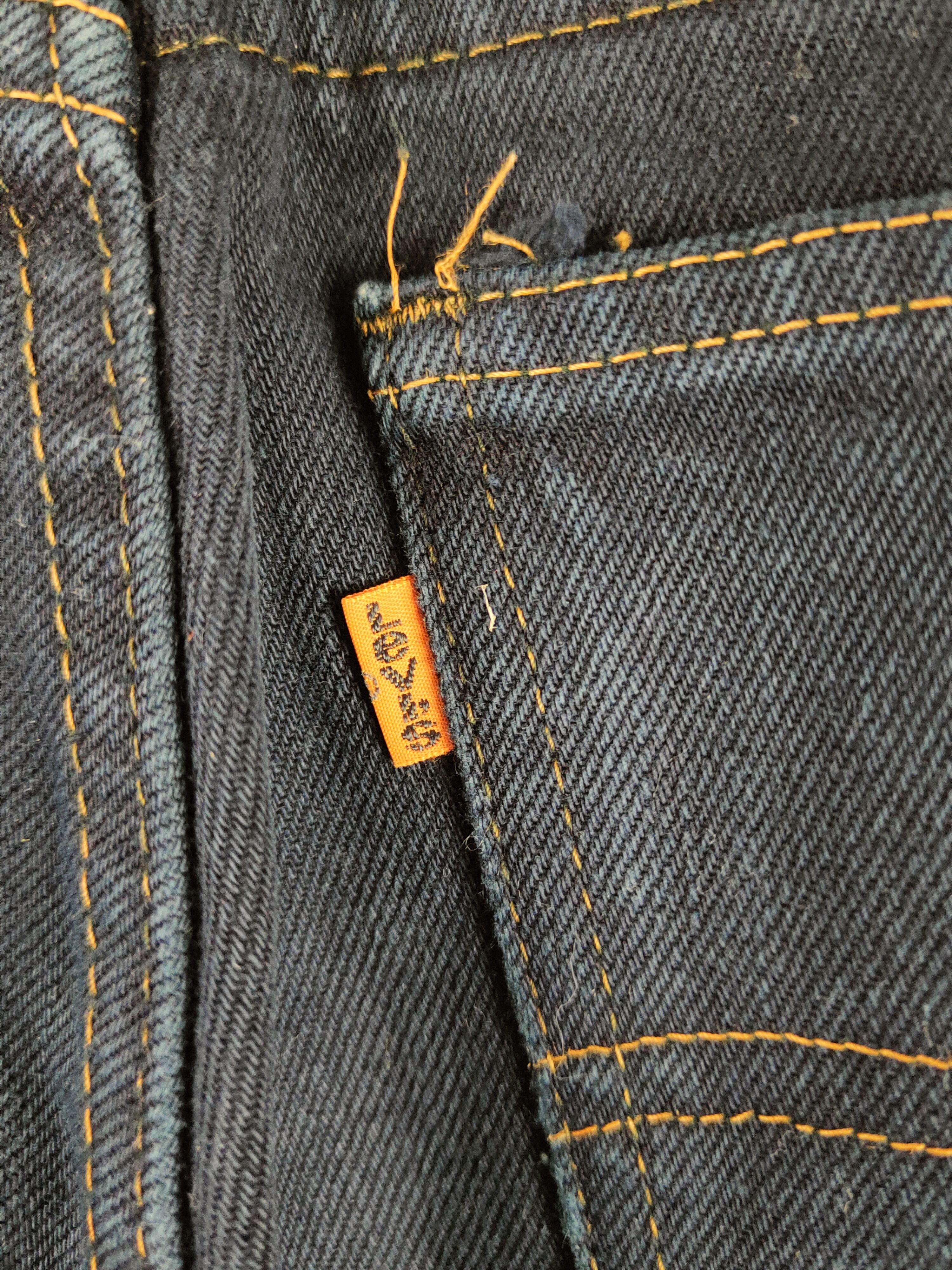 Levi's Levi's orange tab Distressed Ripped Jeans #S2829 Size US 29 - 10 Thumbnail