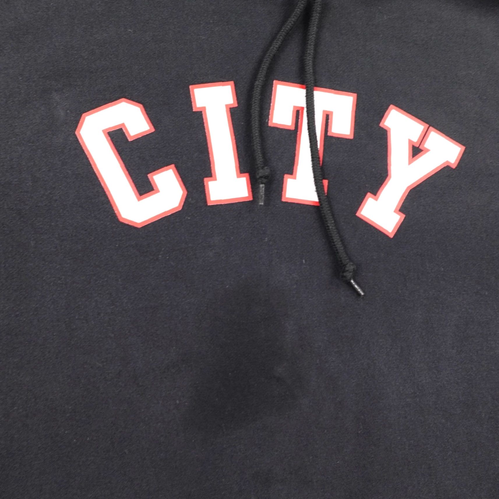 Adidas Adidas Hoodie Mens Large Black CITY Varsity Pullover Sweatshirt Sweater Size US L / EU 52-54 / 3 - 2 Thumbnail