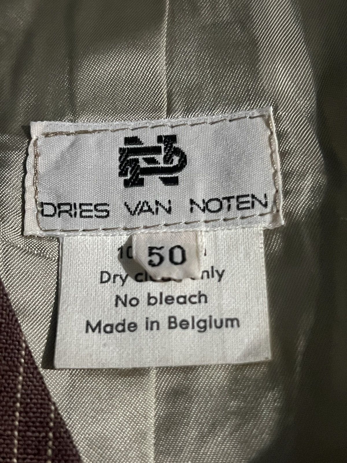 Dries Van Noten Vintage Dries Van Noten Linen Hybrid Waist Coat Size US M / EU 48-50 / 2 - 7 Thumbnail