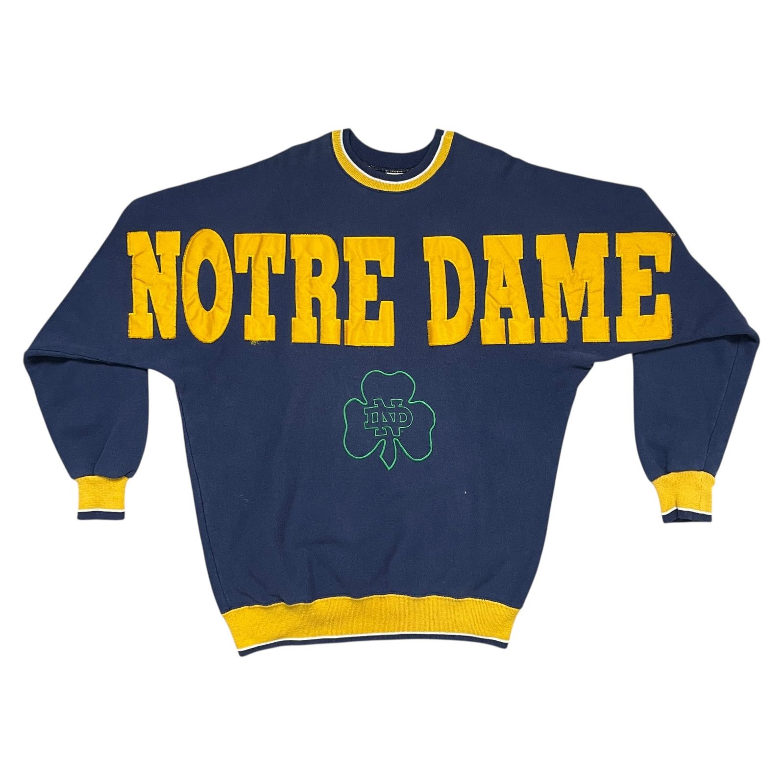 VTG 90s NOTRE DAME FIGHTING IRISH LEGENDS SWEATSHIRT XXL