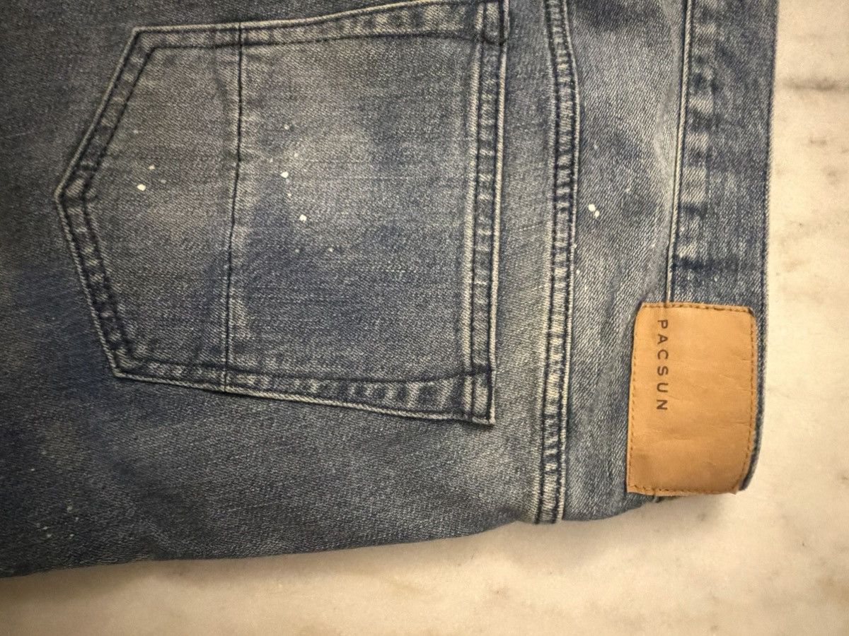 Pacsun Stacked Skinny Jeans Size US 38 / EU 54 - 5 Thumbnail
