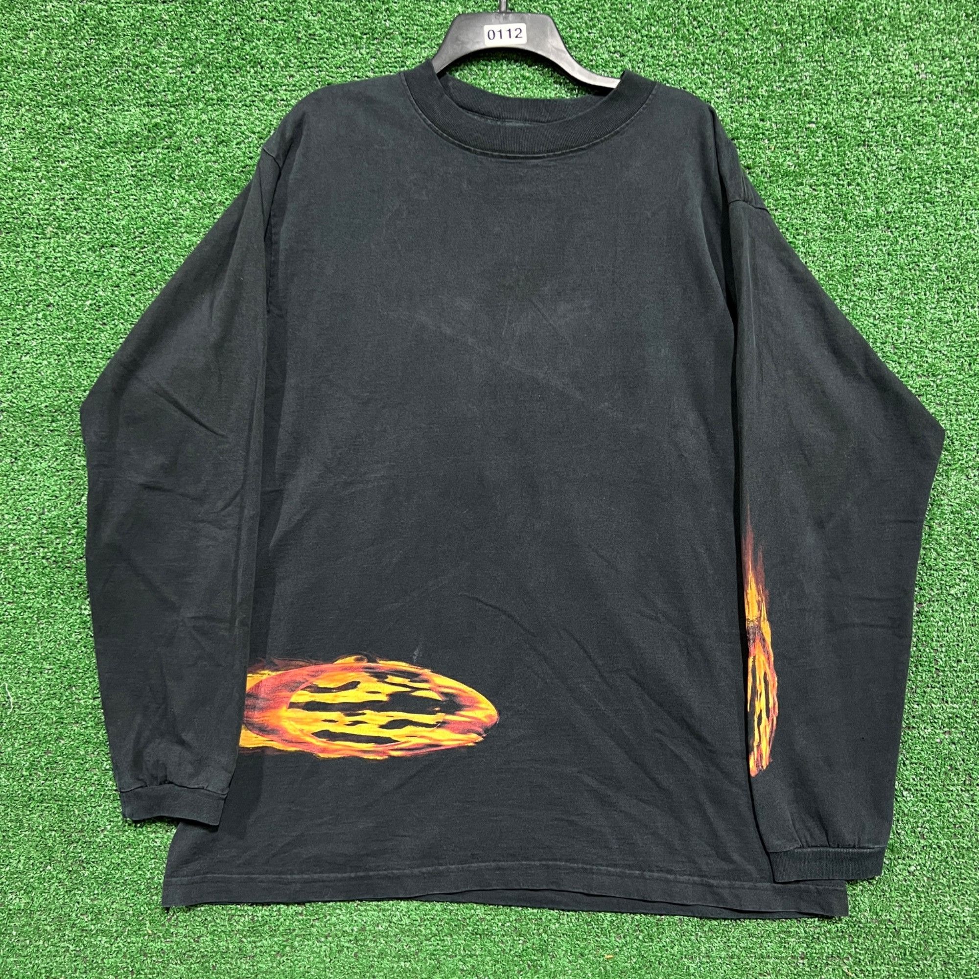 米国製90s ORKLEY / long sleeve T-shirt Oakley 90's T Shirt Long Sleeve Sewn OAKLEY 75 Streetwear