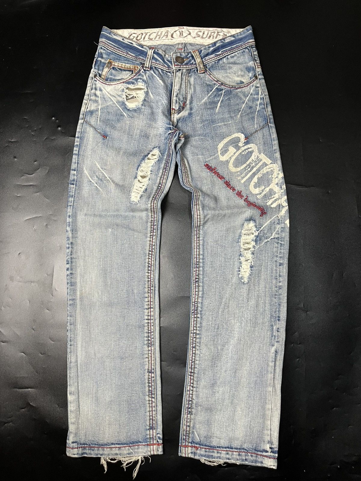 Hysteric Glamour Japanese Distressed Jeans Gotcha lgb style Size US 30 / EU 46 - 1 Thumbnail
