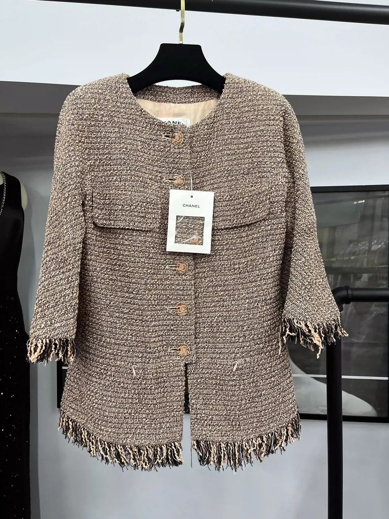 Chanel Chanel 18P tassel coat Size S / US 4 / IT 40 - 1 Thumbnail