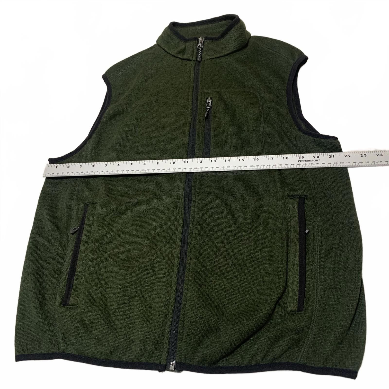 Free Country Free Country Men's Green Fleece Vest Medium Size US M / EU 48-50 / 2 - 8 Thumbnail