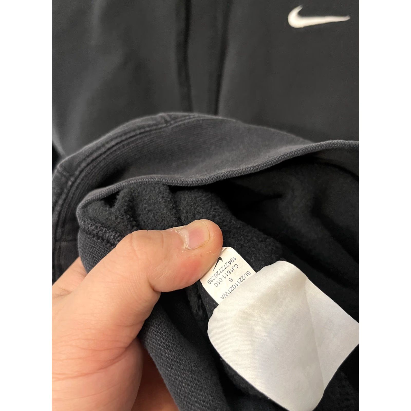 Nike Nike Club Fleece Pullover Hoodie CJ1611-010 - Black, Men’s Small Size US S / EU 44-46 / 1 - 4 Thumbnail