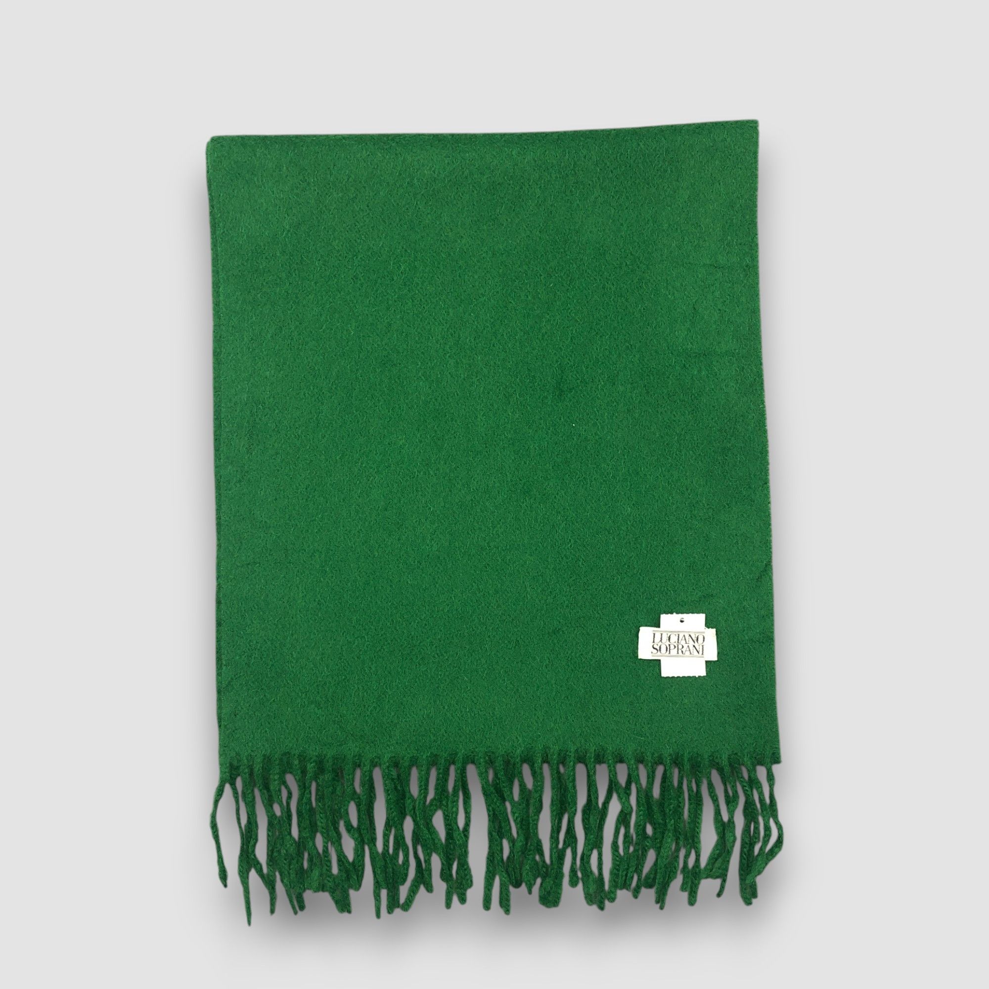 Japanese Brand Vintage Luciano Soprani Scarf Muffler Christmas Wool Size ONE SIZE - 2 Thumbnail
