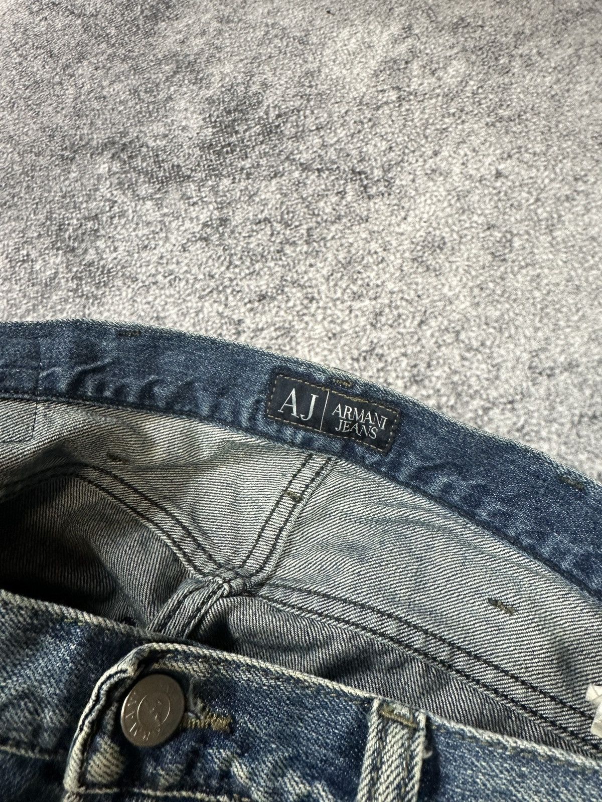 Armani Y2K Vintage Armani Jeans Logo Pants Streetwear Casual VTg M Size US 33 - 8 Thumbnail