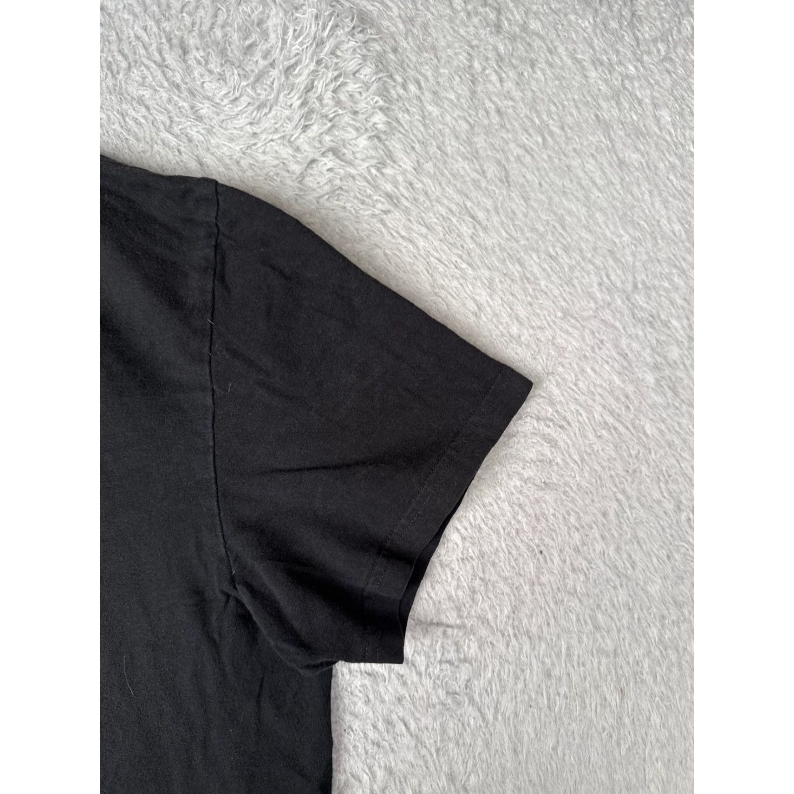 Ralph Lauren VINTAGE Ralph Lauren Polo Shirt Adult XL Black Cotton Jersey Classic Fit Crew Neck T-Shirt Logo Embroidered Men’s Size US XL / EU 56 / 4 - 2 Thumbnail