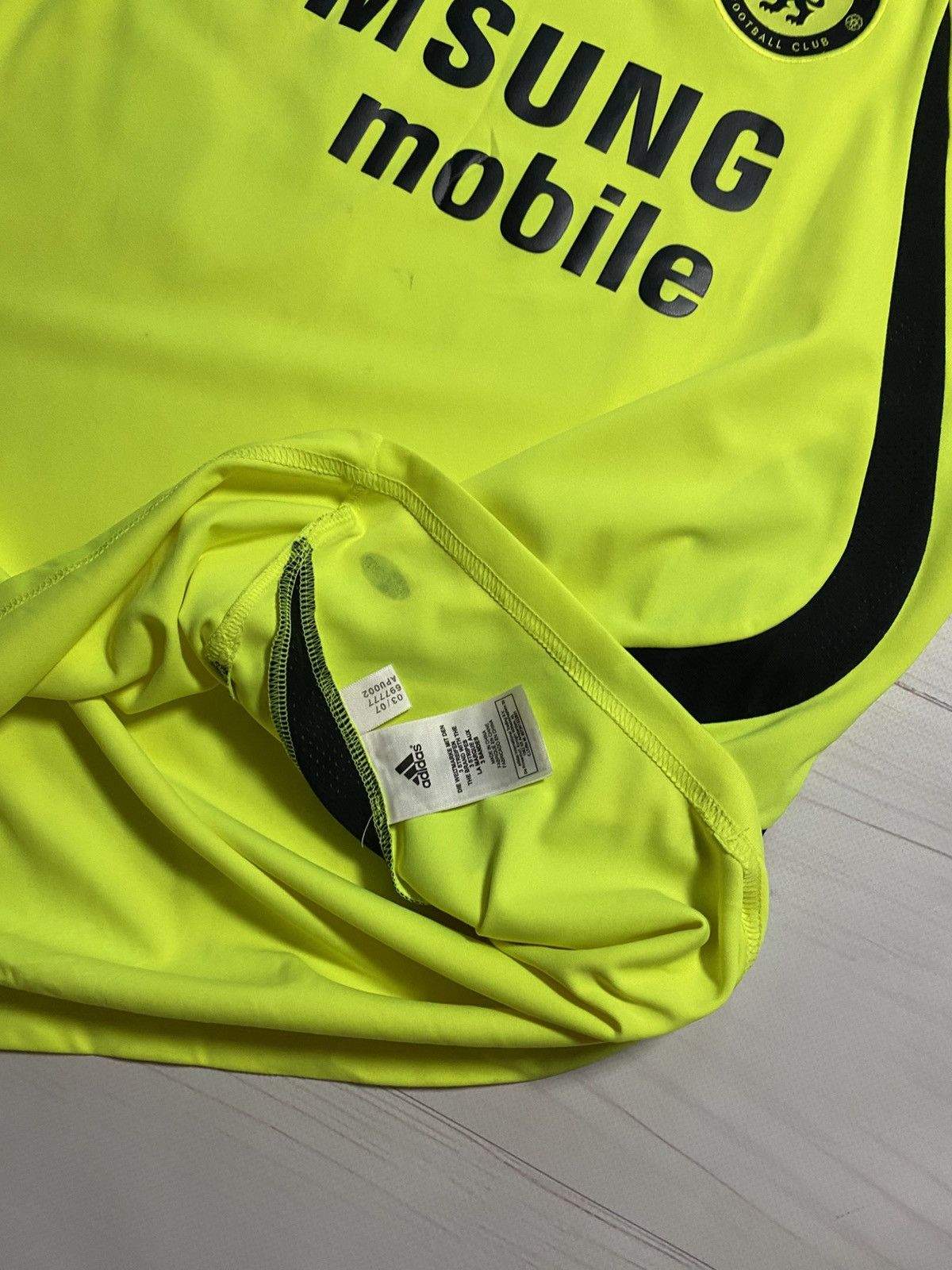 Adidas Vintage Adidas Chelsea 2007/08 Away #26 Terry jersey Size US L / EU 52-54 / 3 - 4 Thumbnail