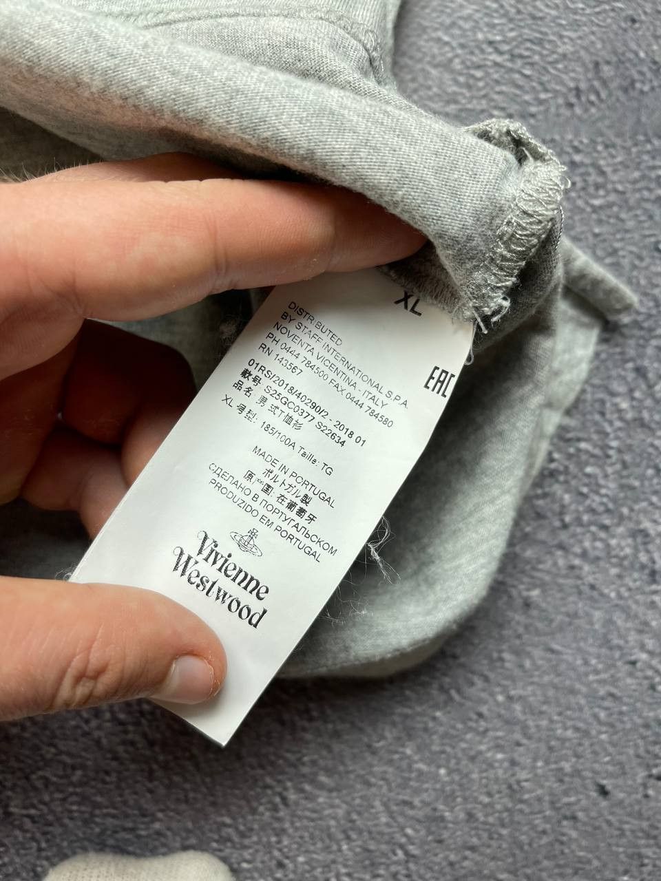 Other Vivienne Westwood Grey t shirt Size US XL / EU 56 / 4 - 3 Thumbnail
