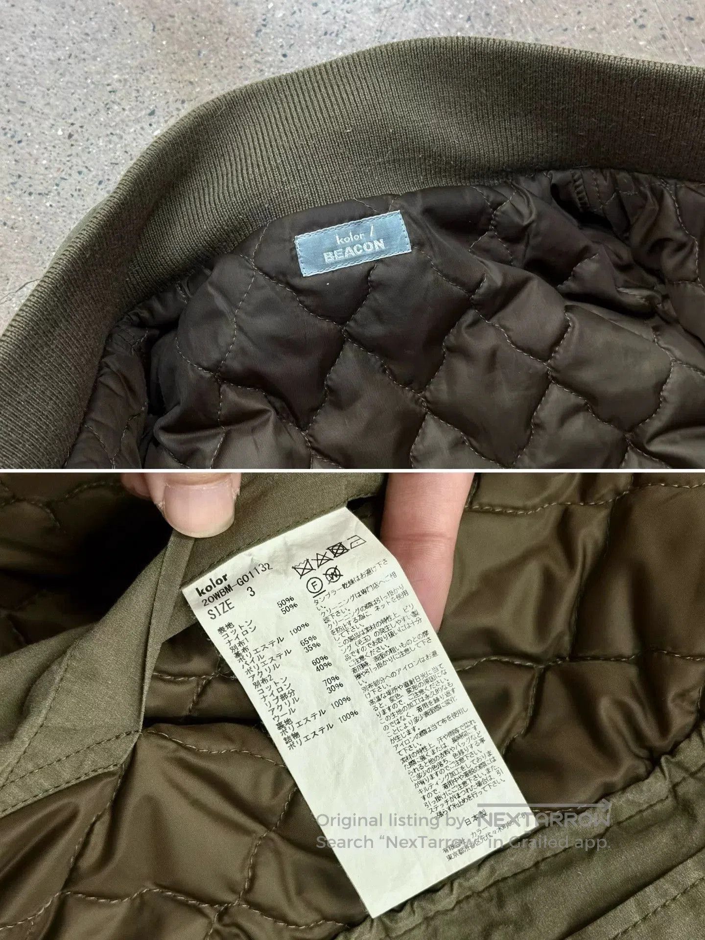 Kolor Kolor Fleece Cotton Jacket Oversized Design. Size US L / EU 52-54 / 3 - 8 Thumbnail
