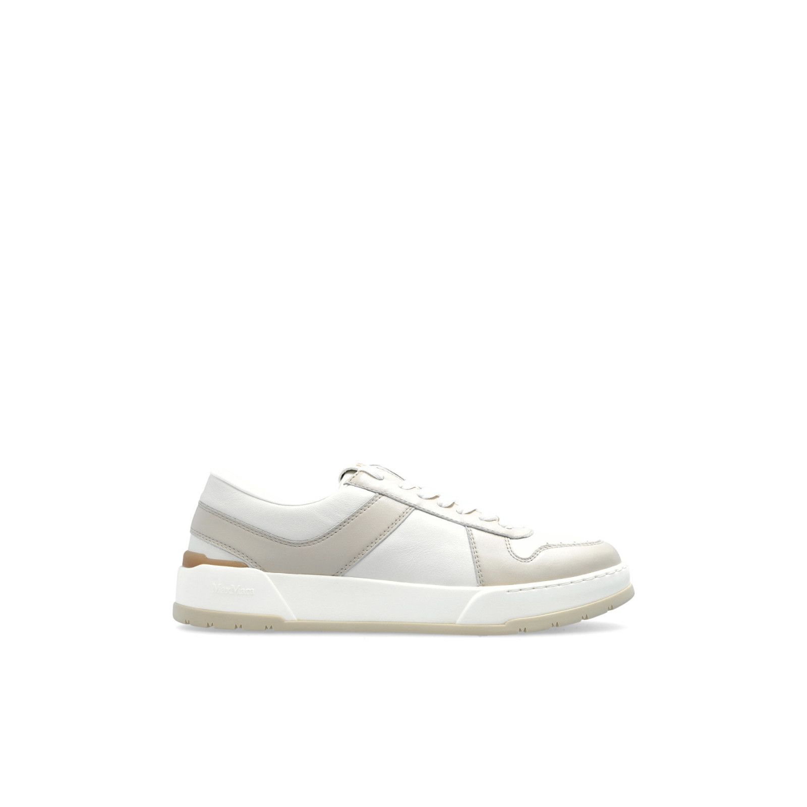 MAX MARA Chillblock White Suede Sneakers New & Authentic (Wo