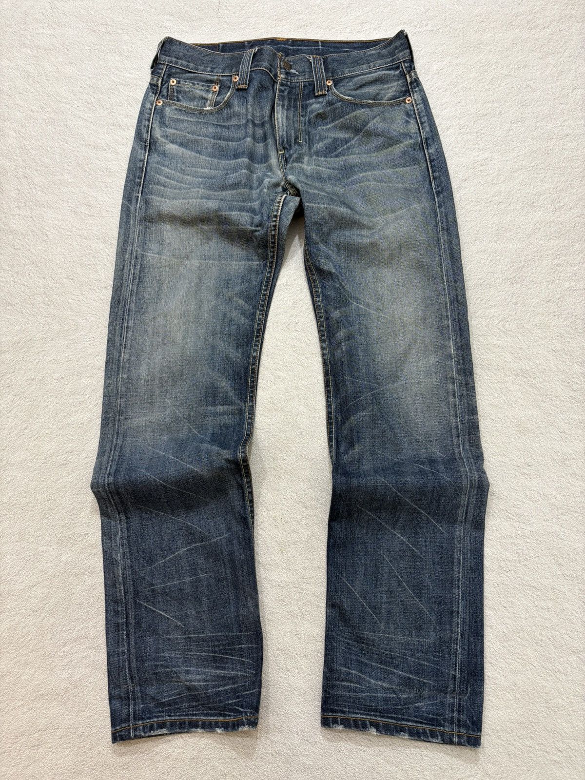 Kapital 2000a Levis Vintage destroy wash denim y2k style Size US 30 / EU 46 - 1 Thumbnail
