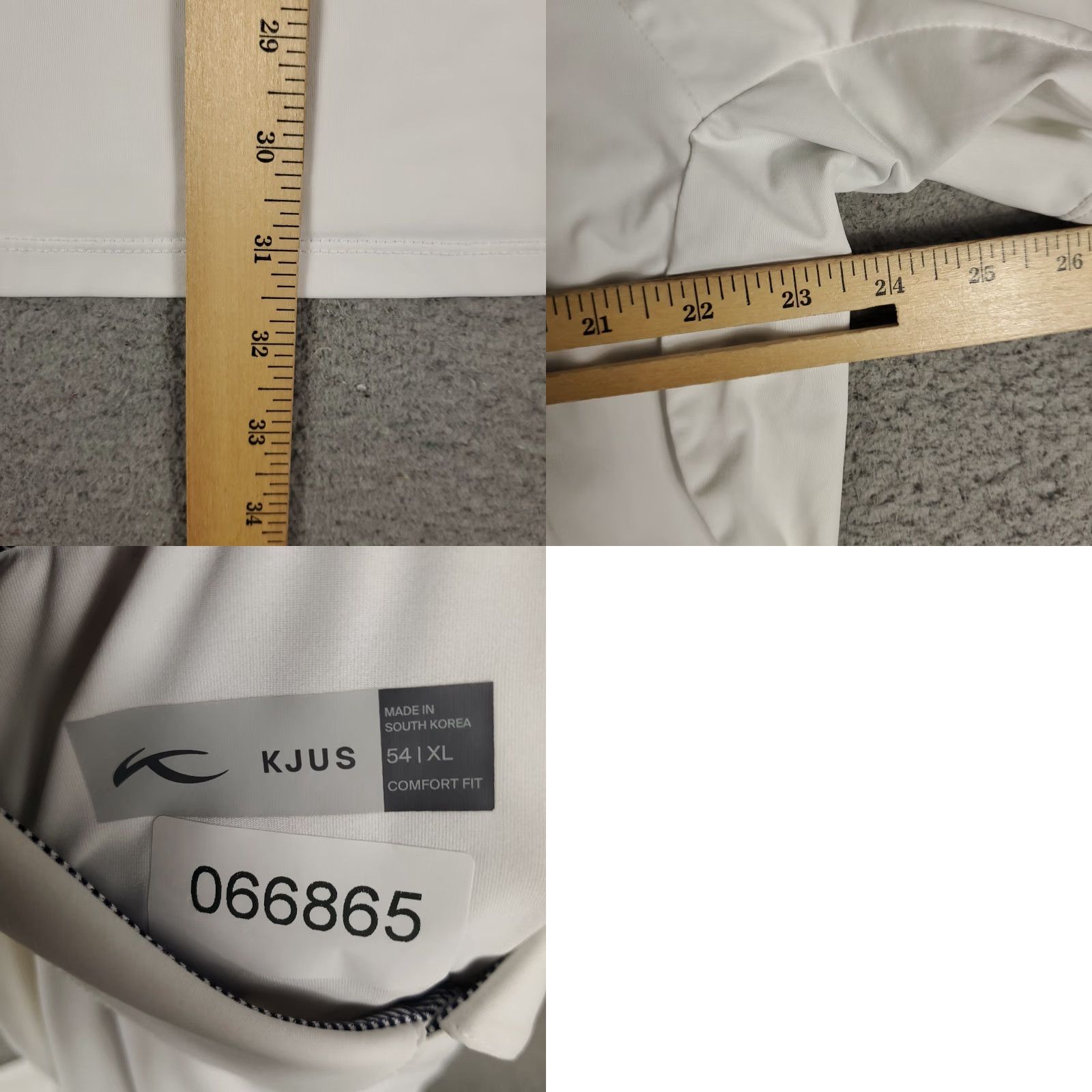 KJUS KJUS Polo Shirt Mens XL 54 White Golf Casual Short Sleeve Polo Shirt Mens XL White KJUS Golf Casual Short Sleeve Mens XL White 54 Size US XL / EU 56 / 4 - 8 Thumbnail