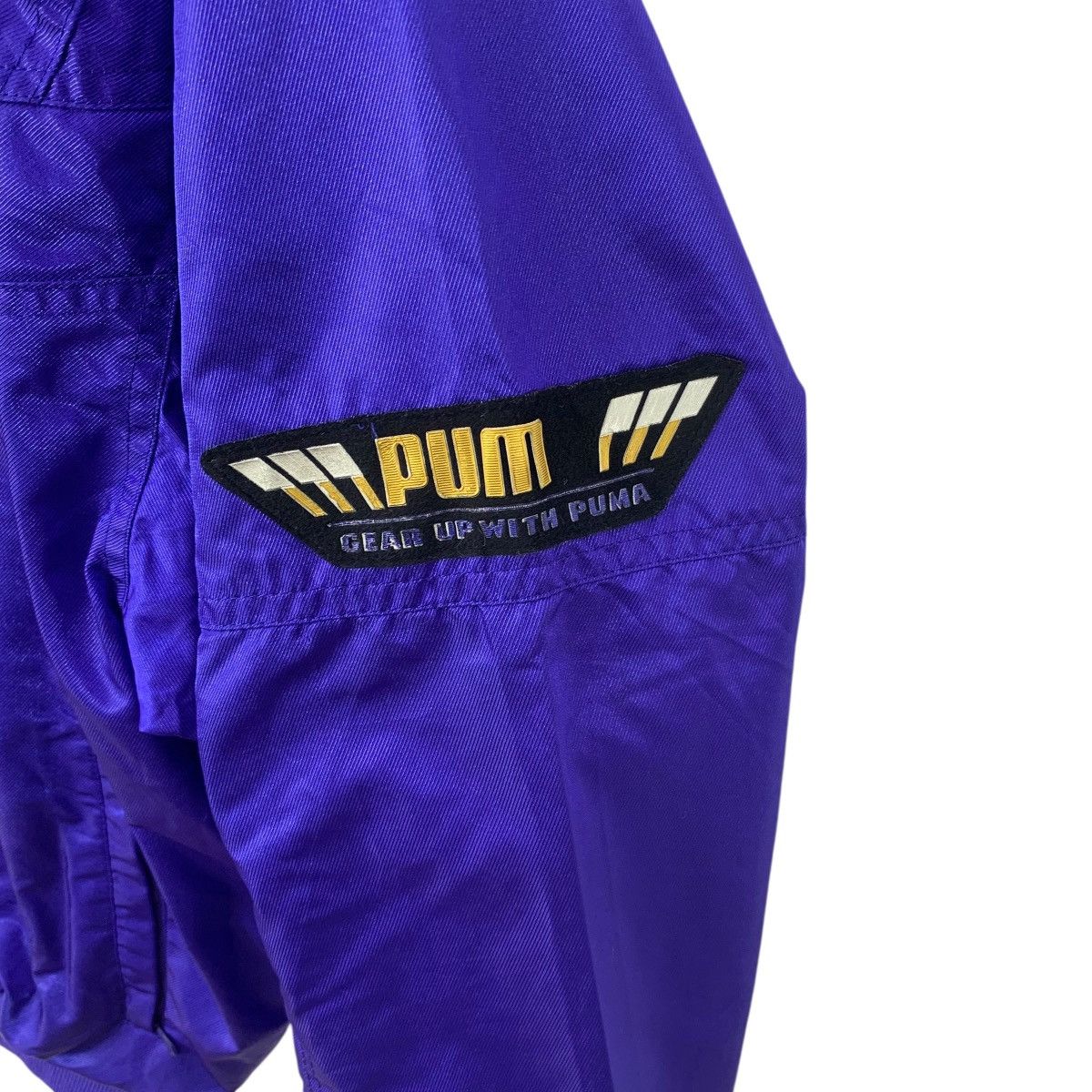 Puma Vintage PUMA SPORTSWEAR HIT UNION Baseball Varsity Jacket Size XL / US 12-14 / IT 48-50 - 9 Thumbnail