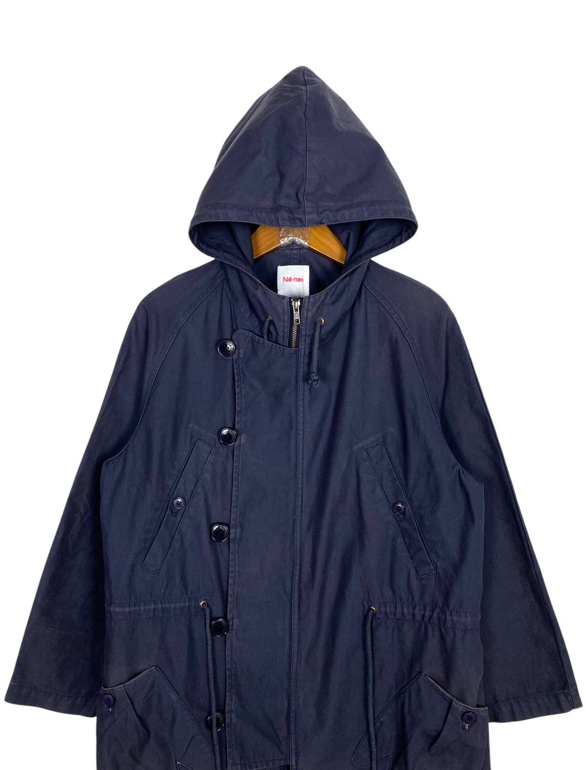 Issey Miyake Rare‼️ Ne-Net by Issey Miyake Hoodie Fishtail Parka Size US S / EU 44-46 / 1 - 4 Thumbnail