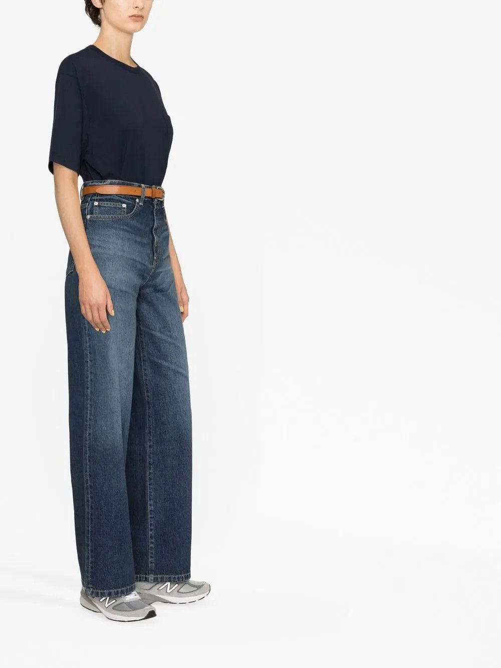 Kenzo o1y1025 Denim Pant in Blue Size 25" / US 0 / IT 36 - 2 Thumbnail