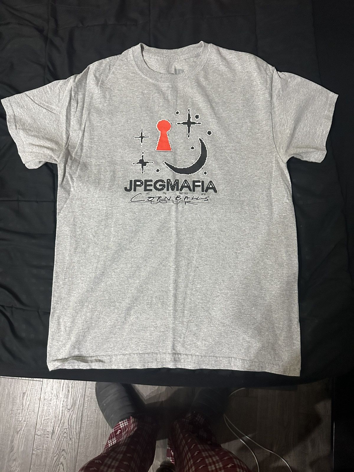 Band Tees Jpegmafia All my Heroes are Cornballs Key Tee Medium Size US M / EU 48-50 / 2 - 1 Thumbnail