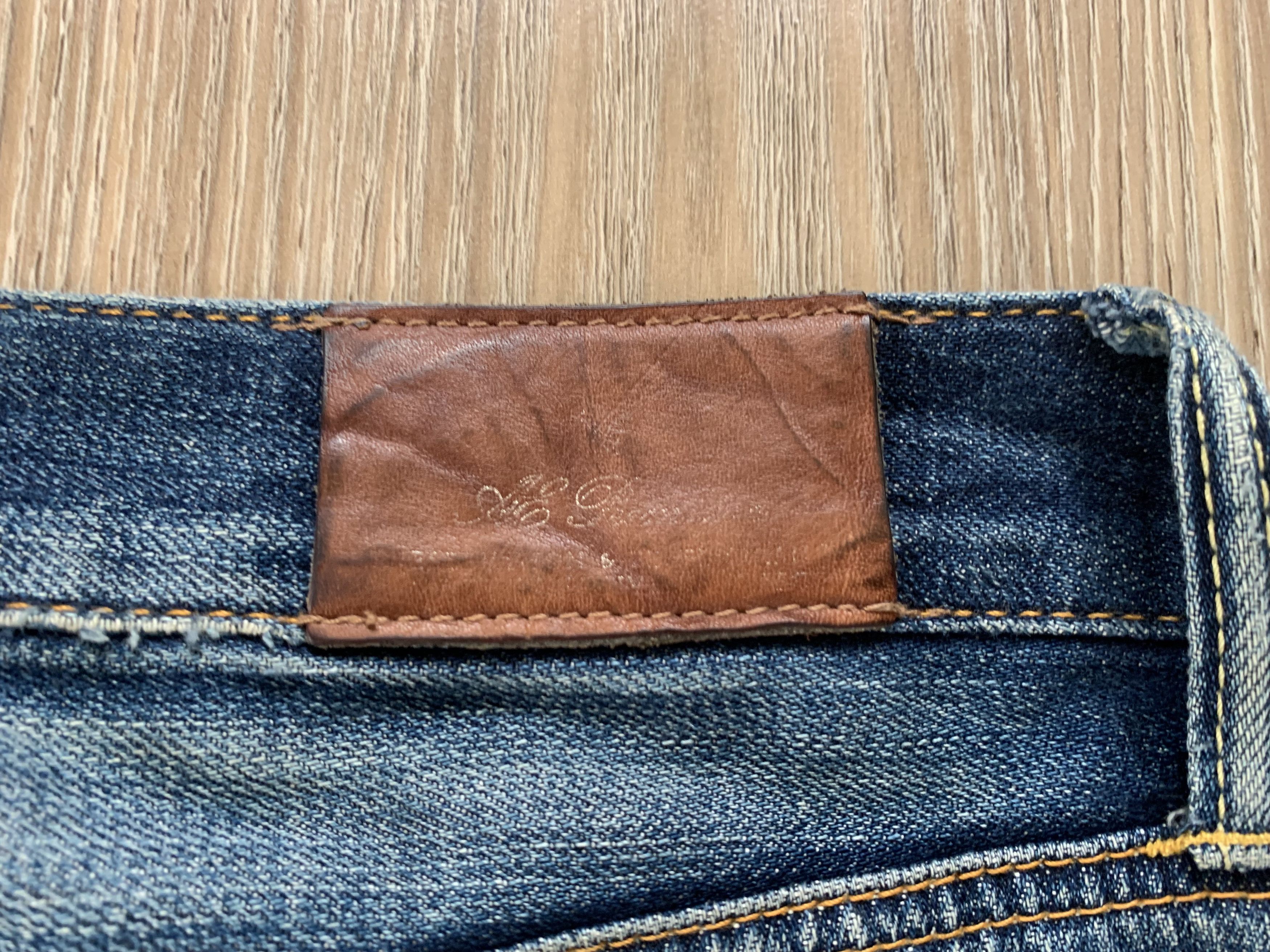 American Eagle Outfitters American Eagle Light Blue Distressed Selvedge Jeans Size US 30 / EU 46 - 10 Thumbnail