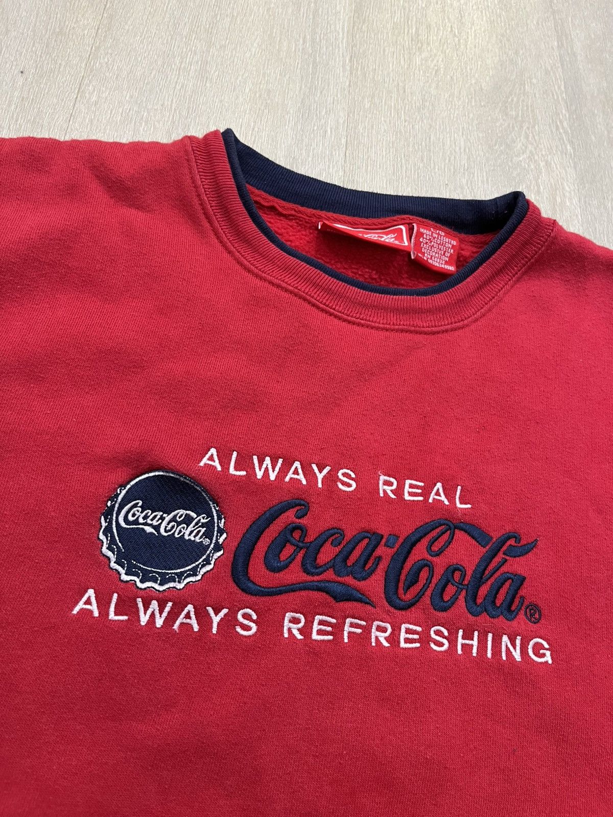 Coca Cola Vintage Coca-Cola Crewneck sweater Size US S / EU 44-46 / 1 - 1 Thumbnail