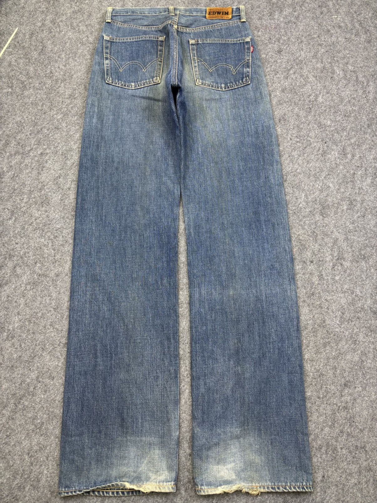 ?Vintage?Edwin 505SX Blue Wash Selvedge Denim F736