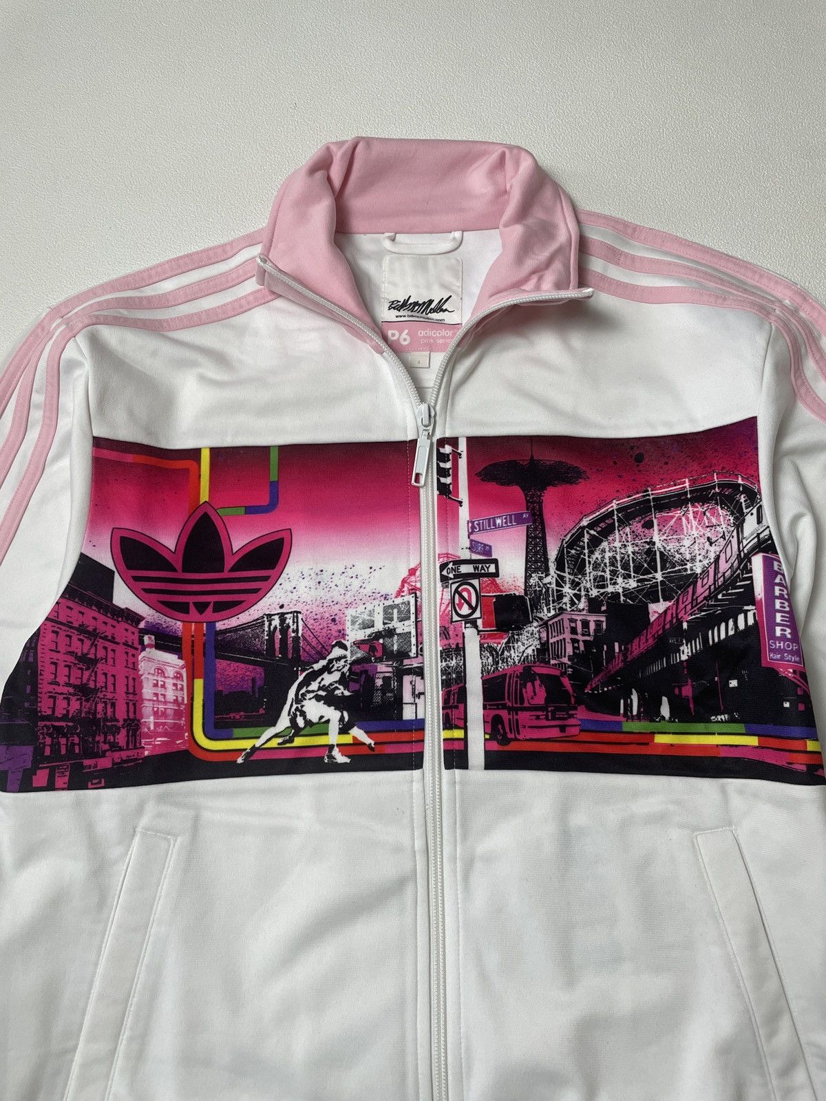 Adidas Adidas Originals New York City Brooklyn Adicolor P6 Pink Size US S / EU 44-46 / 1 - 2 Thumbnail