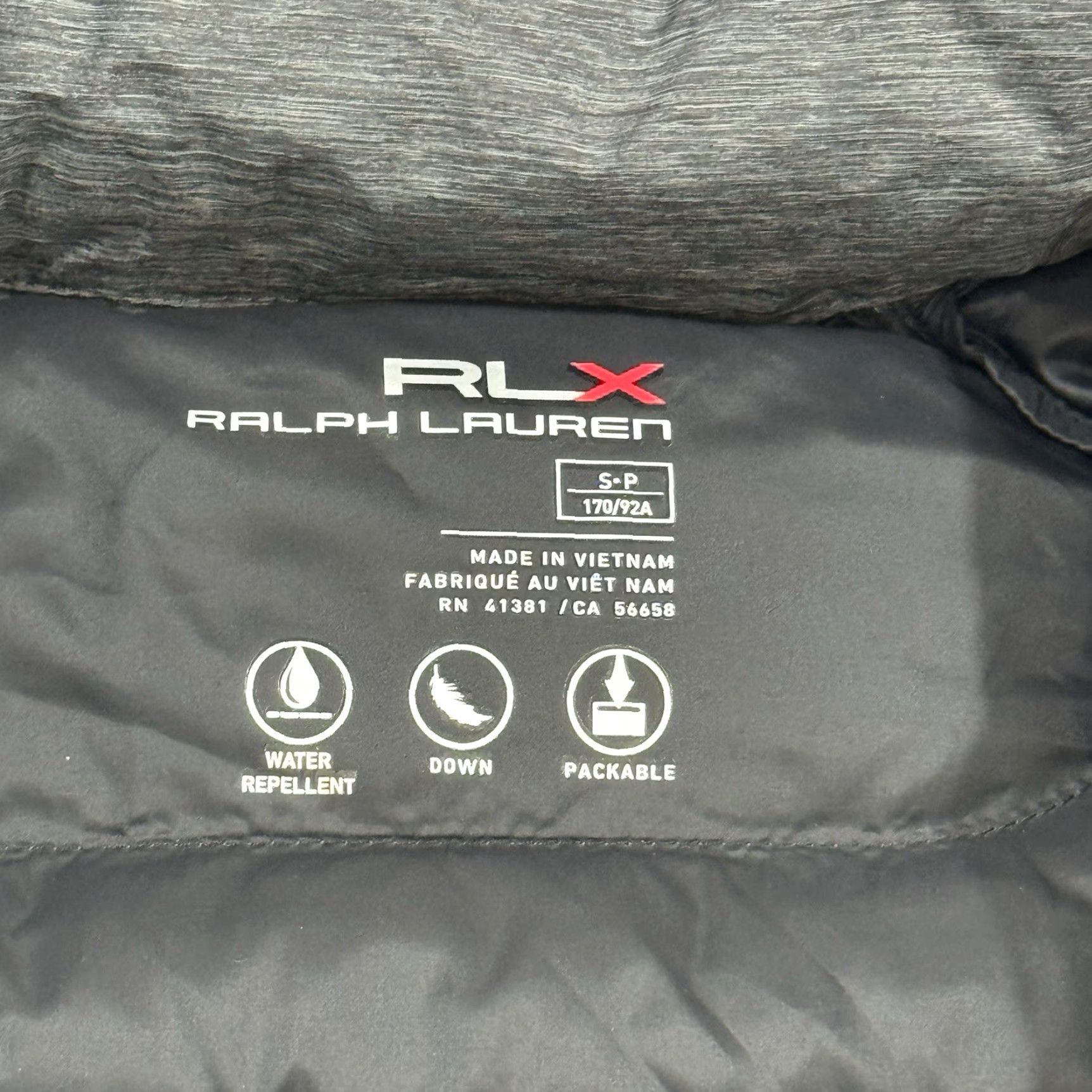 Ralph Lauren Ralph Lauren RLX Gray Puffer Jacket Adult Small Duck Down Water Repellent Zip Mens Size US S / EU 44-46 / 1 - 4 Thumbnail