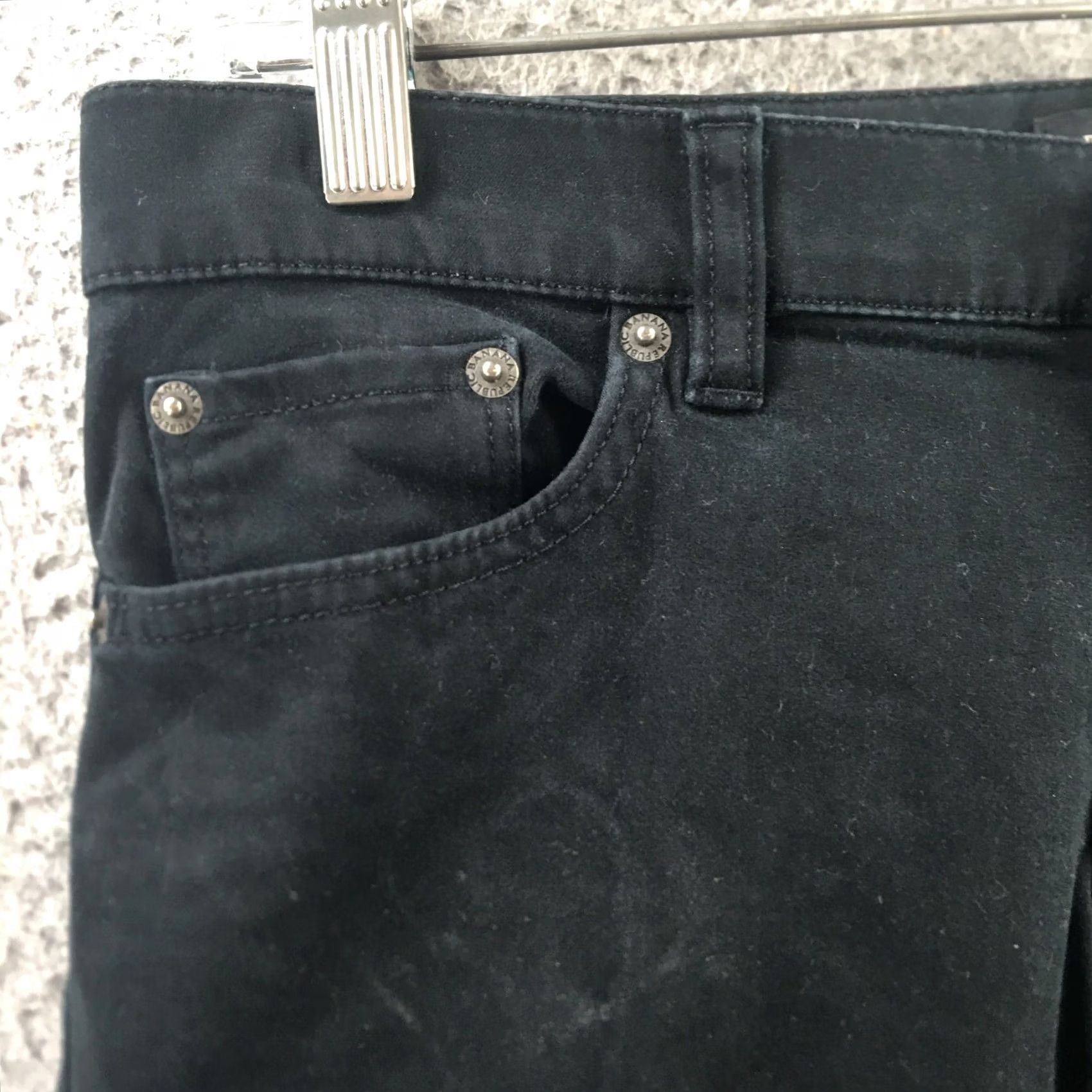 Banana Republic Banana Republic 5-Pocket Skinny Jeans Mens 28/6 Black Zip Fly Button Front Jeans Size US 31 - 3 Thumbnail