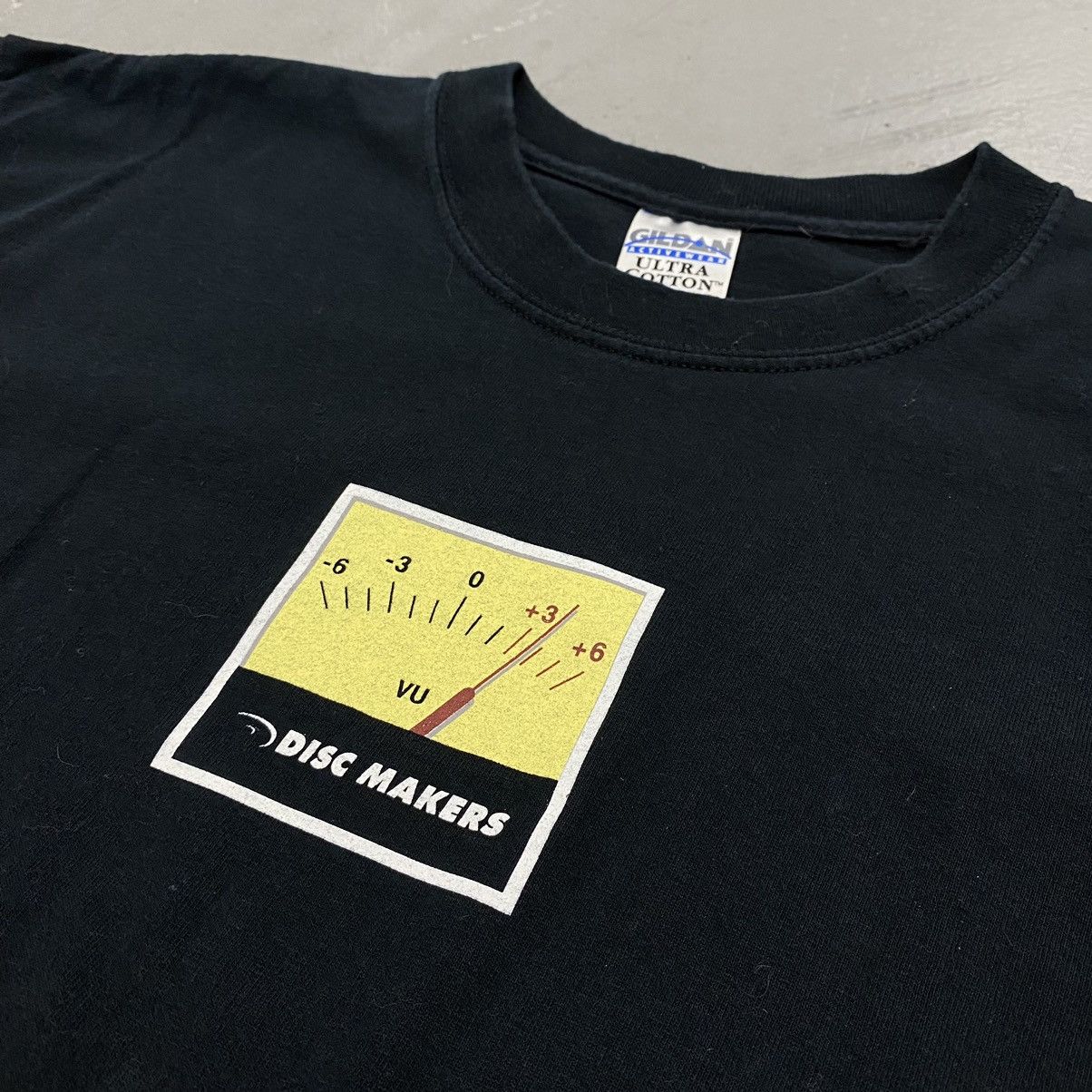 Japanese Brand × Vintage Vtg Y2K Disk Makers Box Logo VU Meter Tee Older Brother Size US L / EU 52-54 / 3 - 1 Thumbnail