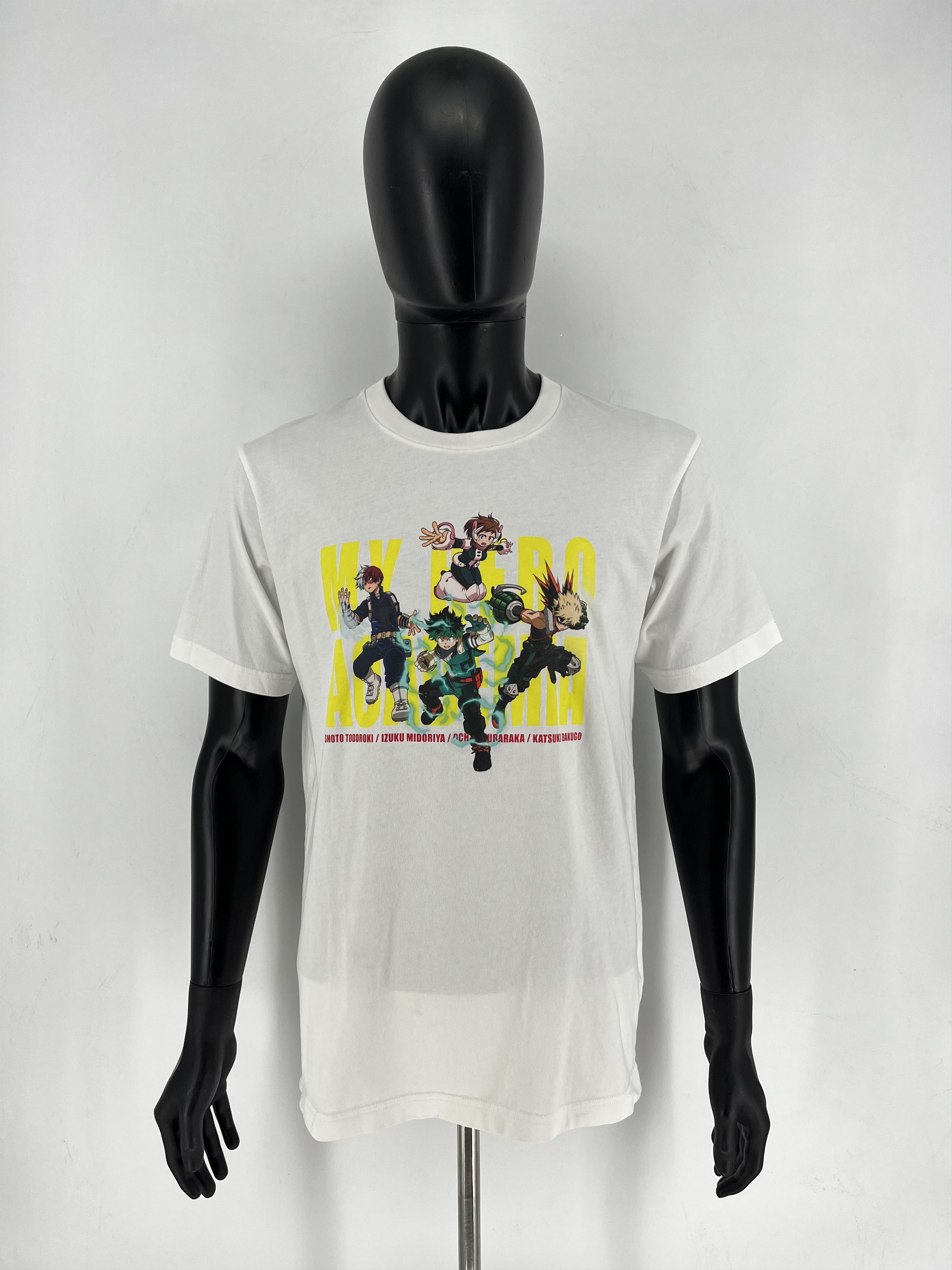 Uniqlo UT Uniqlo My Hero Academia Shirt Adult M White Deku Bakugo Size US M / EU 48-50 / 2 - 3 Thumbnail