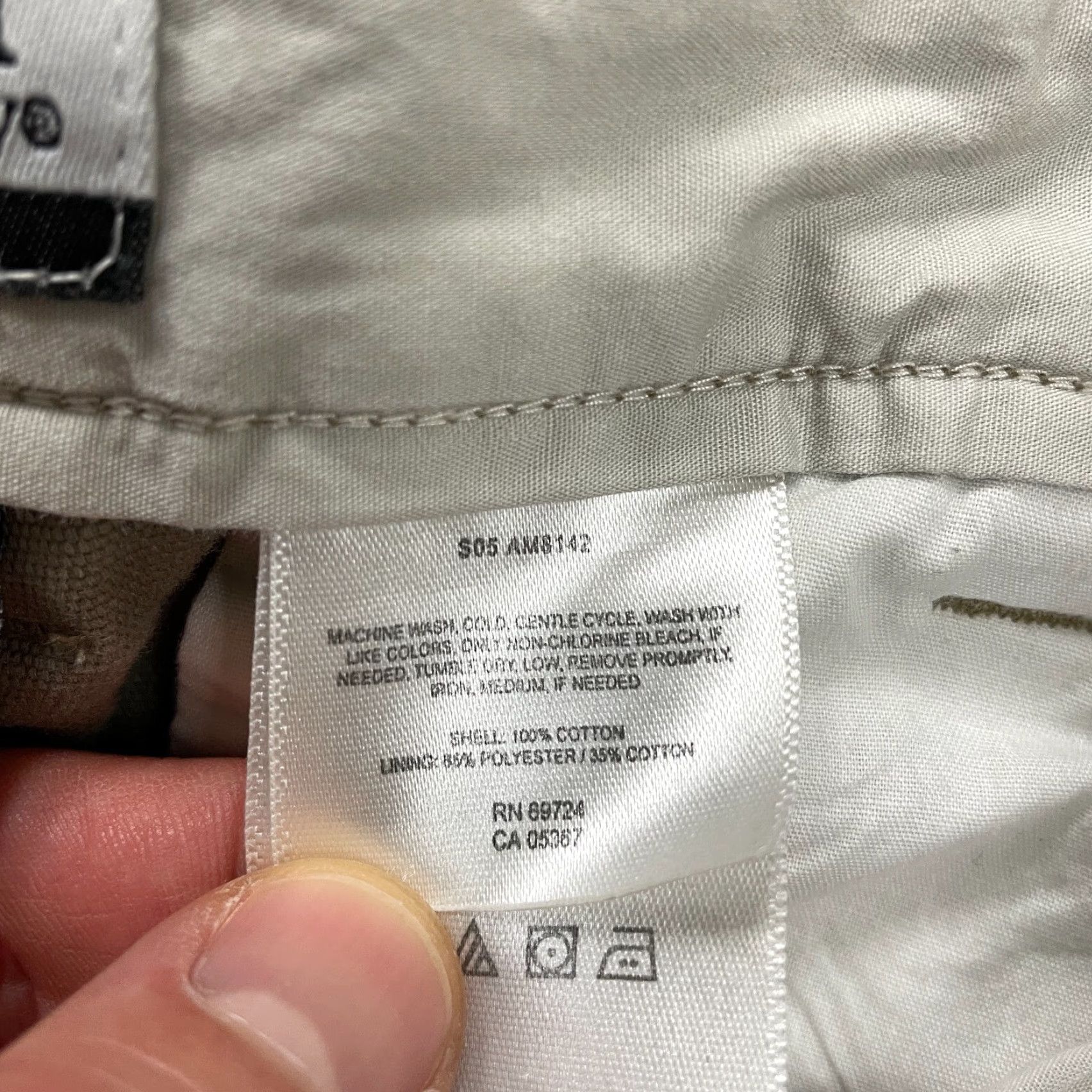 Vintage Columbia Pants Men 36 Beige Cotton Flat Front Straight Inseam 29 Mens Size US 36 / EU 52 - 4 Thumbnail
