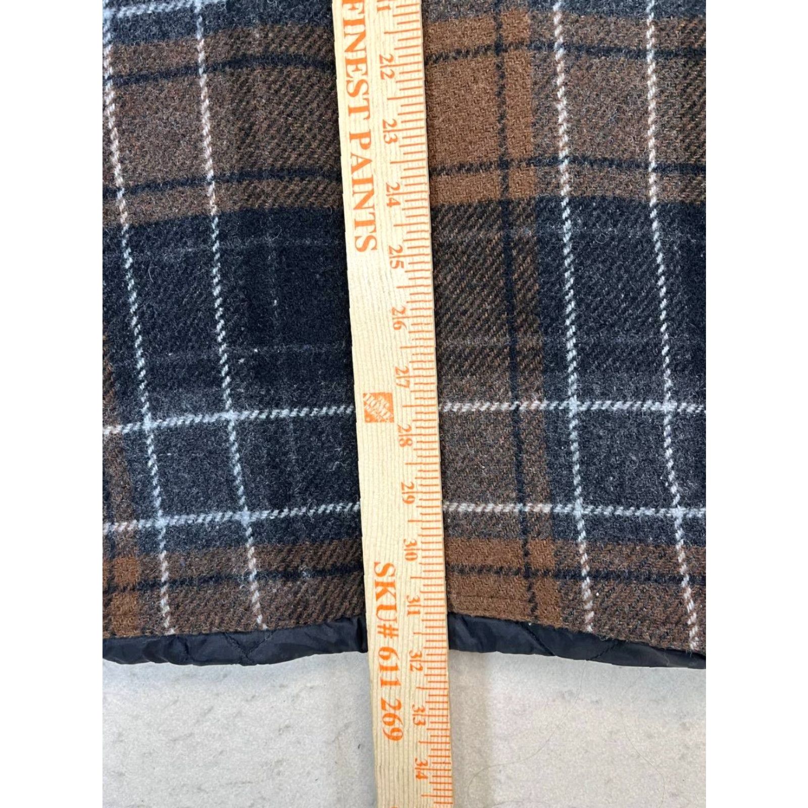 Vintage VINTAGE Life Adventures Shacket Jacket Mens L Plaid Wool Blend Insulated Nylon Lined Brown 80s 90s Classic Outdoor Size US L / EU 52-54 / 3 - 4 Thumbnail