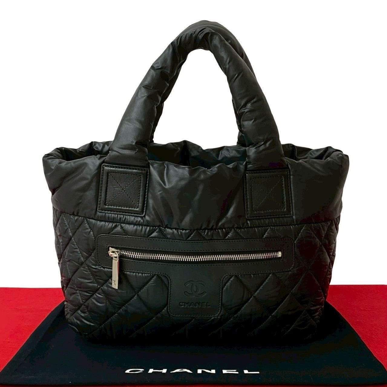 Chanel Chanel Handbag Black Synthetic Size ONE SIZE - 1 Thumbnail