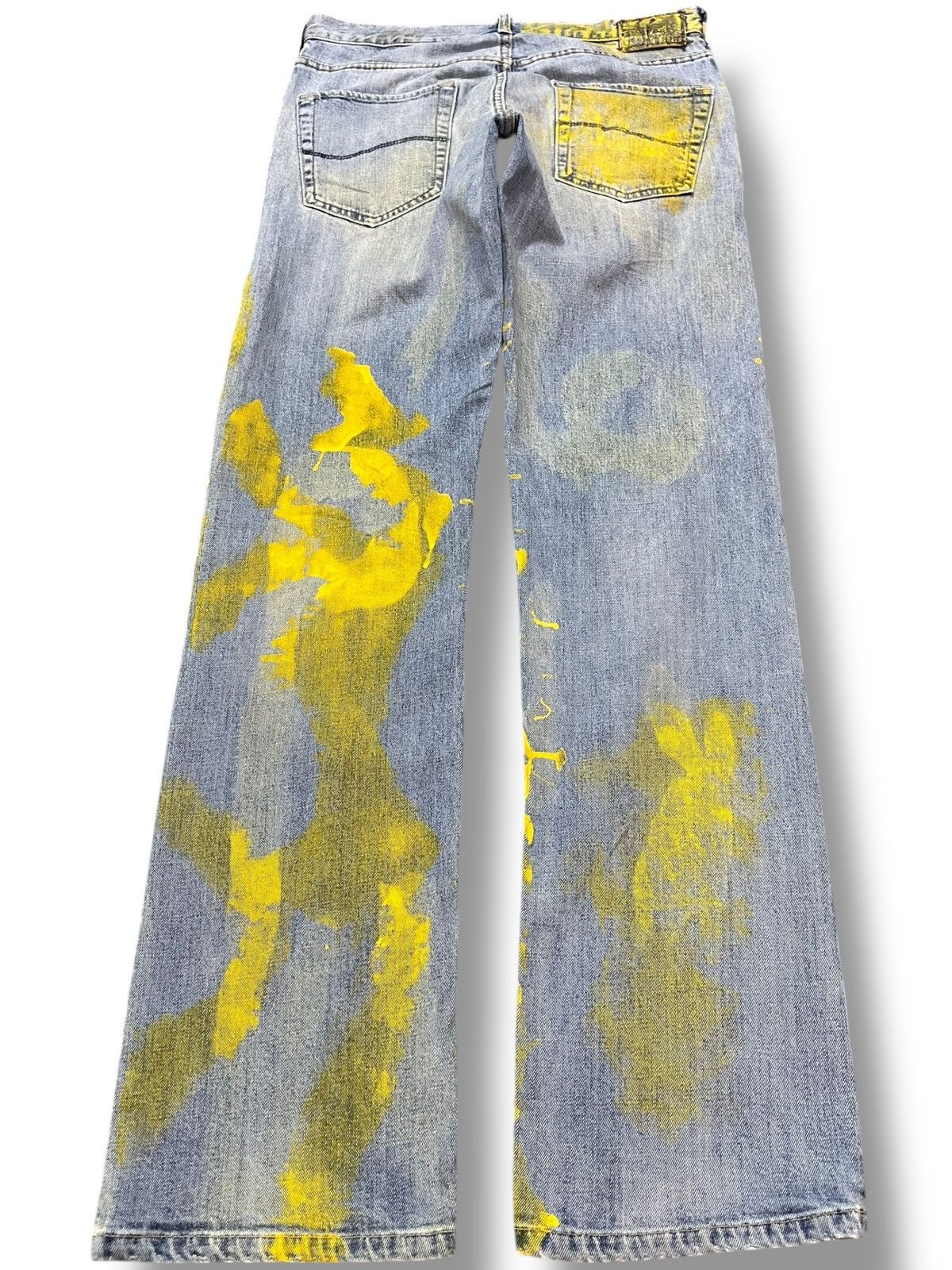 Lee Vintage Lee Dungree Paint Splatter Denim Size US 30 / EU 46 - 6 Thumbnail