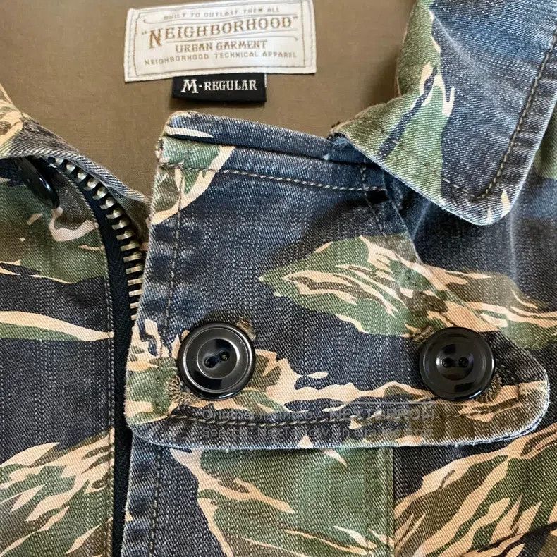 Neighborhood Neighborhood 14SS Tiger Print M65 Jacket Size US M / EU 48-50 / 2 - 3 Thumbnail