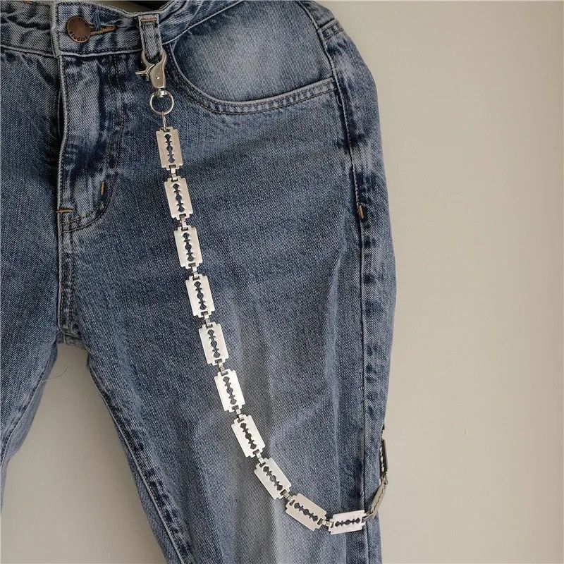 Vintage Custom Punk Retro Trousers Chain Size ONE SIZE - 1 Thumbnail