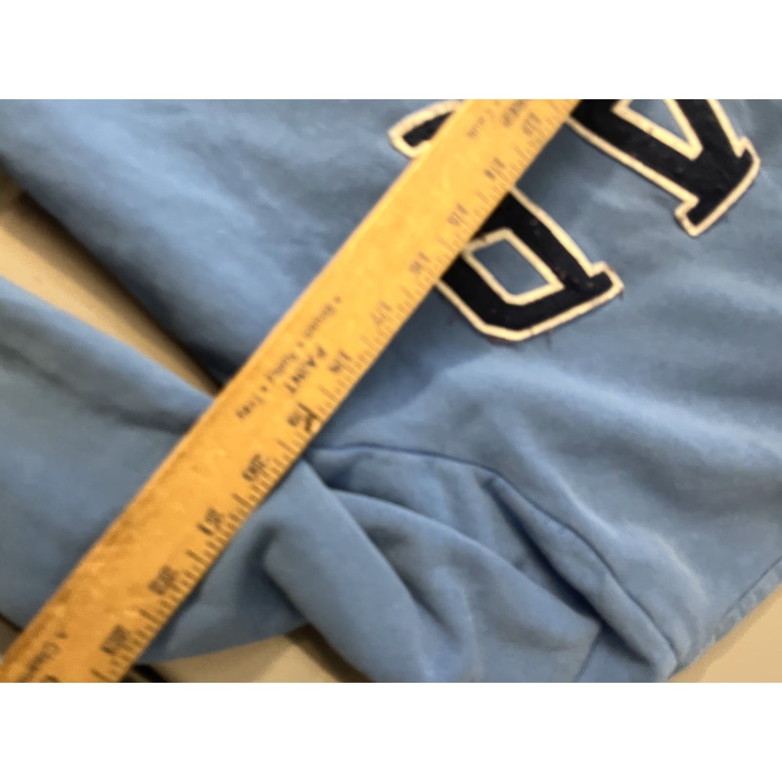 Gap Gap Arch Pull Over Hoodie Men’s Fleece Blue Spellout Embroidered Size M Mock Neck Pullover Hooded Pockets Size US M / EU 48-50 / 2 - 5 Thumbnail
