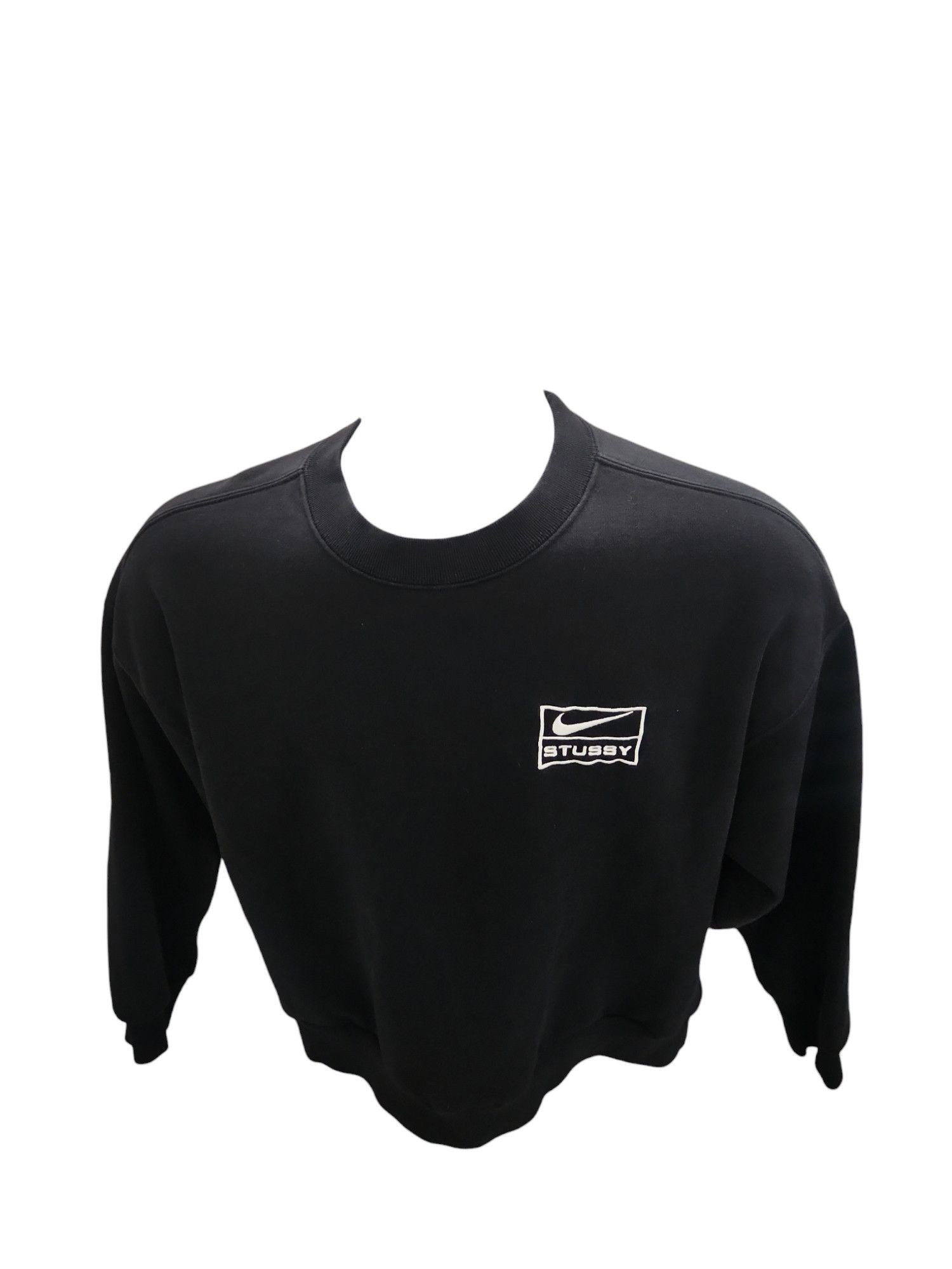 Nike × Stussy Stussy X Nike Fleece Sweatshirt Black FW23 Unisex Adult Smal Size US S / EU 44-46 / 1 - 11 Thumbnail