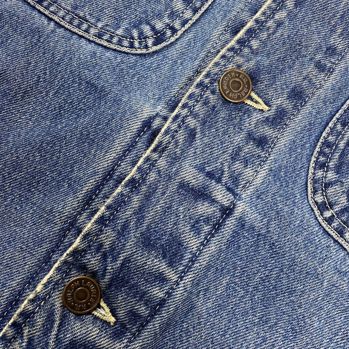 RRL Ralph Lauren Vintage 90s Rrl Ralph Lauren denim work jacket Size US M / EU 48-50 / 2 - 10 Thumbnail
