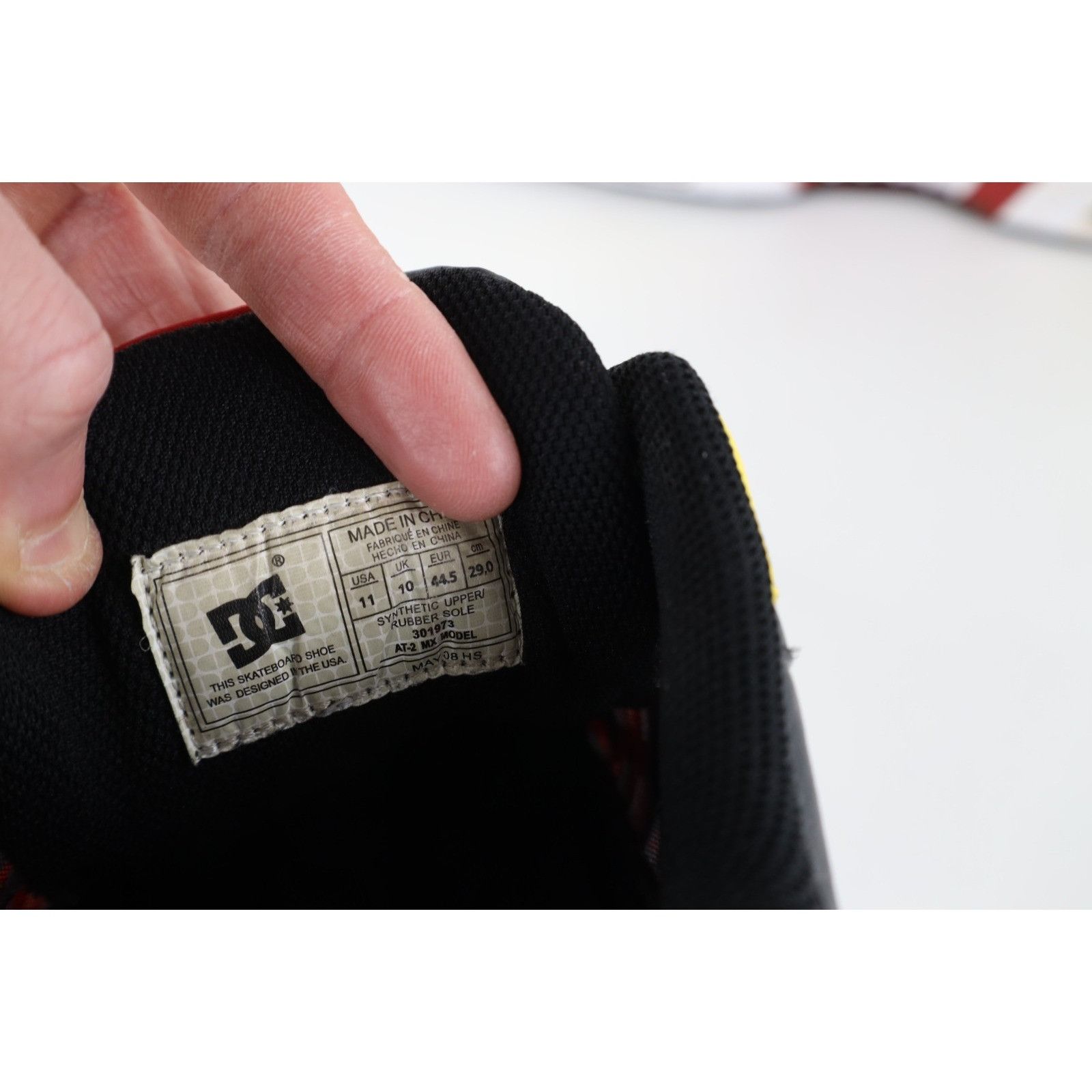 DC Vintage Y2K DC Shoes Skateboarding Aerotech Vented Shoes Size US 11 / EU 44 - 10 Thumbnail