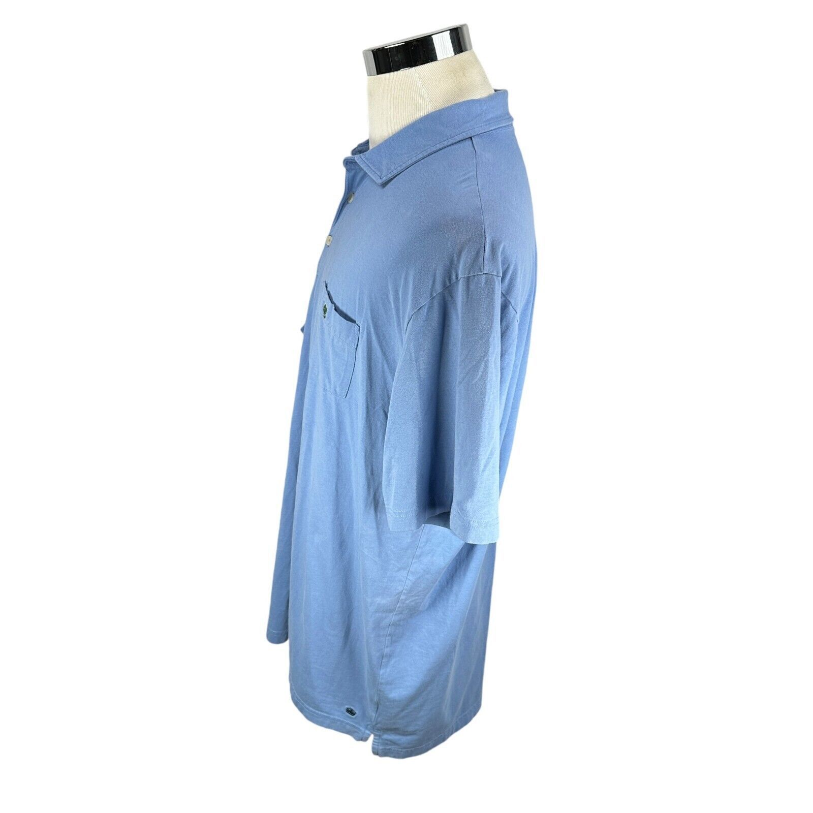 Peter Millar Peter Millar Seaside Wash Polo Shirt Men’s 2XL XXL Blue Size US XXL / EU 58 / 5 - 3 Thumbnail